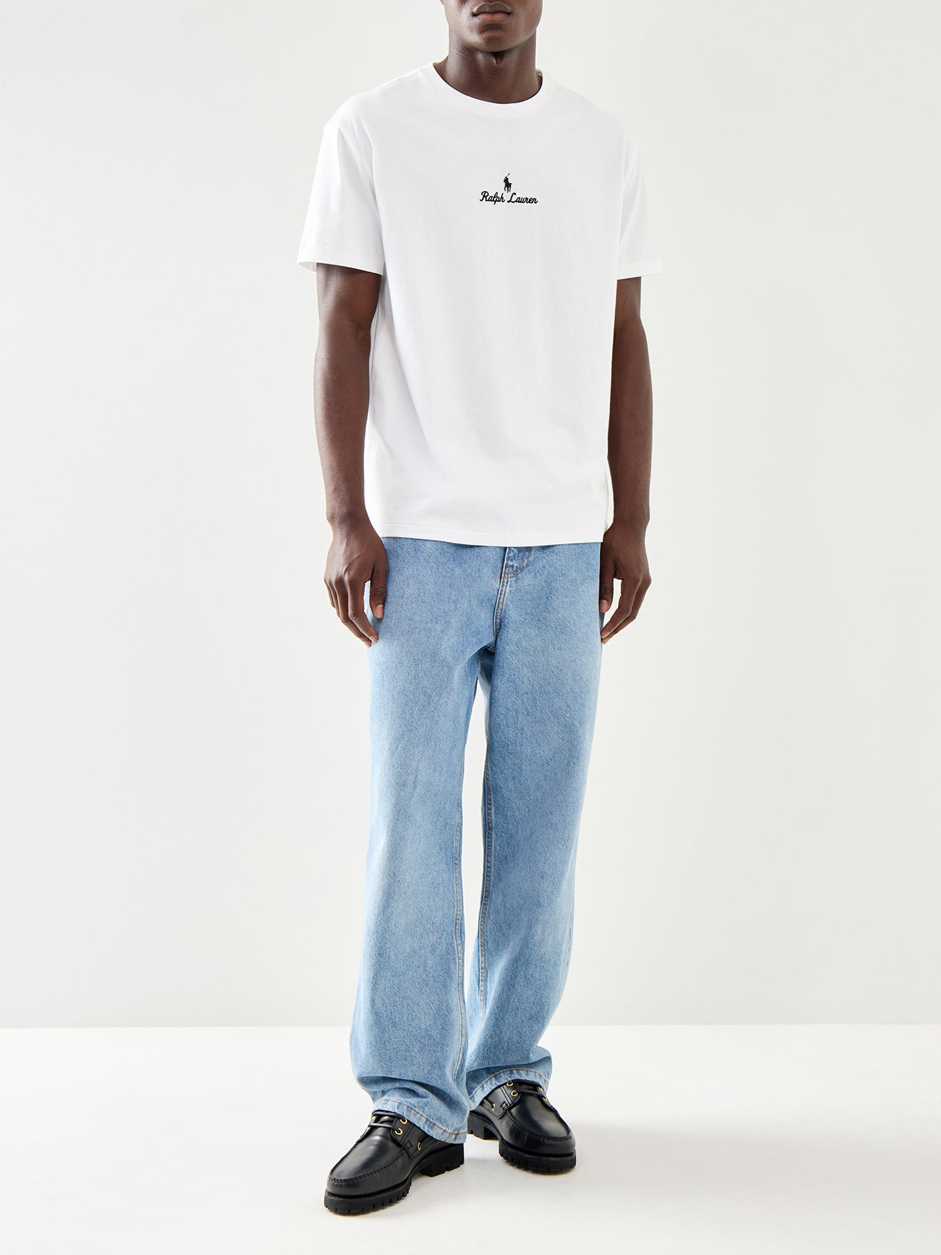 Rope&Logo Stitching Tee