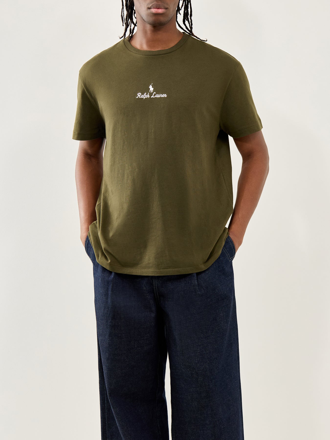 Rope Logo T-Shirt Olive