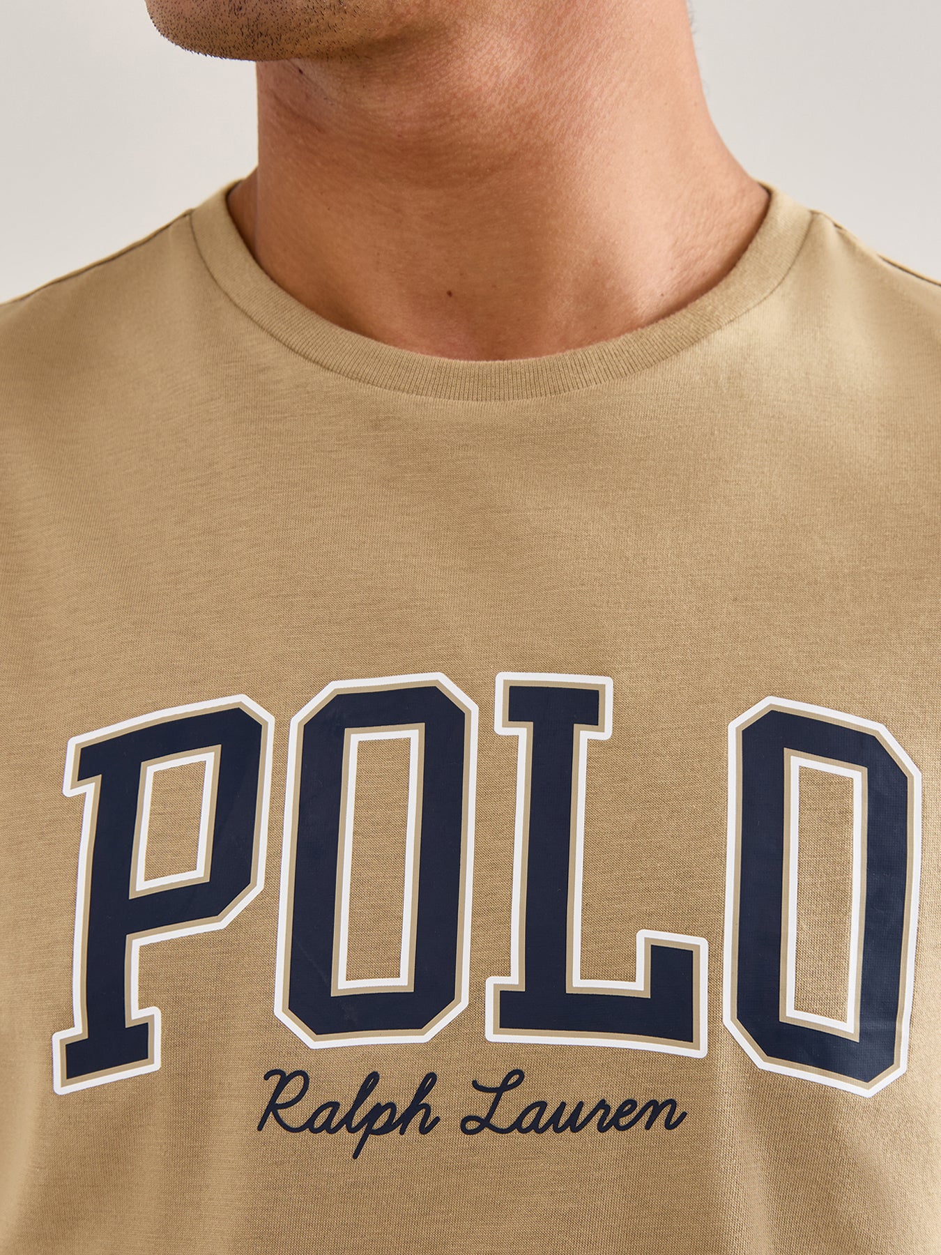 Polo Short Sleeves Cotton Tee Brown