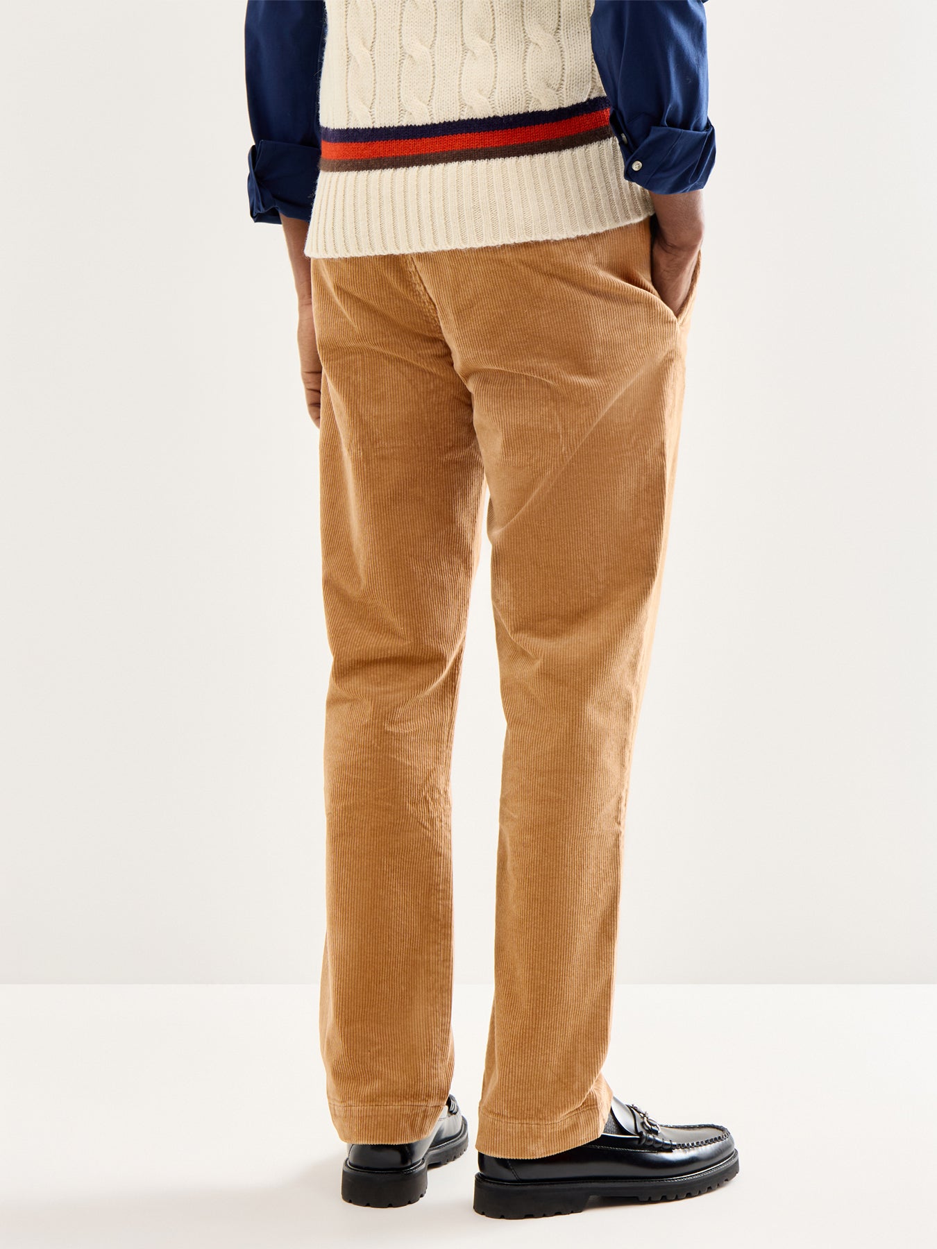 Bedford Cord Trousers Brown