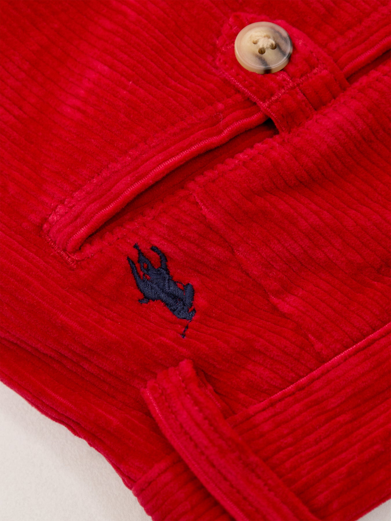 Bedford Cord Pants Red