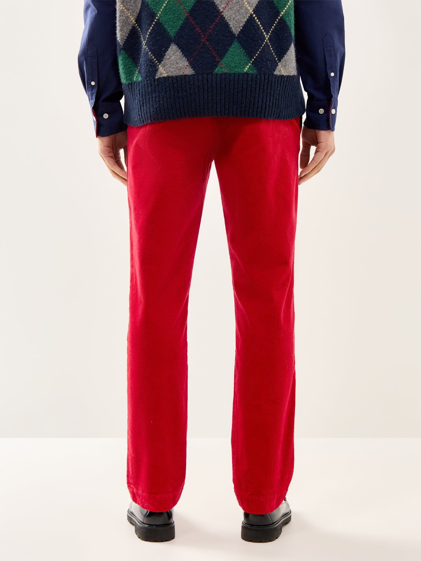 Bedford Cord Pants Red
