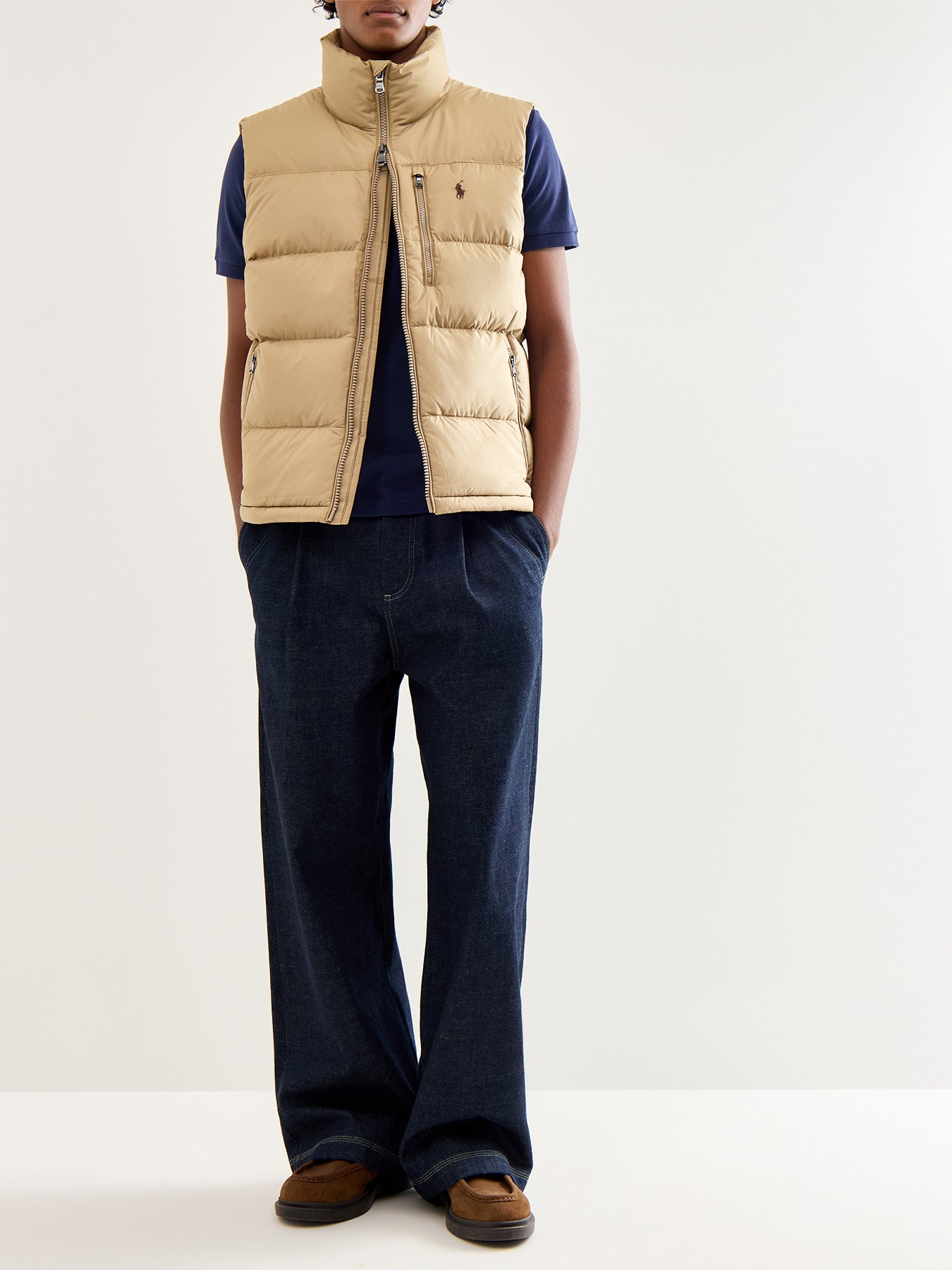 Gorham Puffer Gilet Khaki