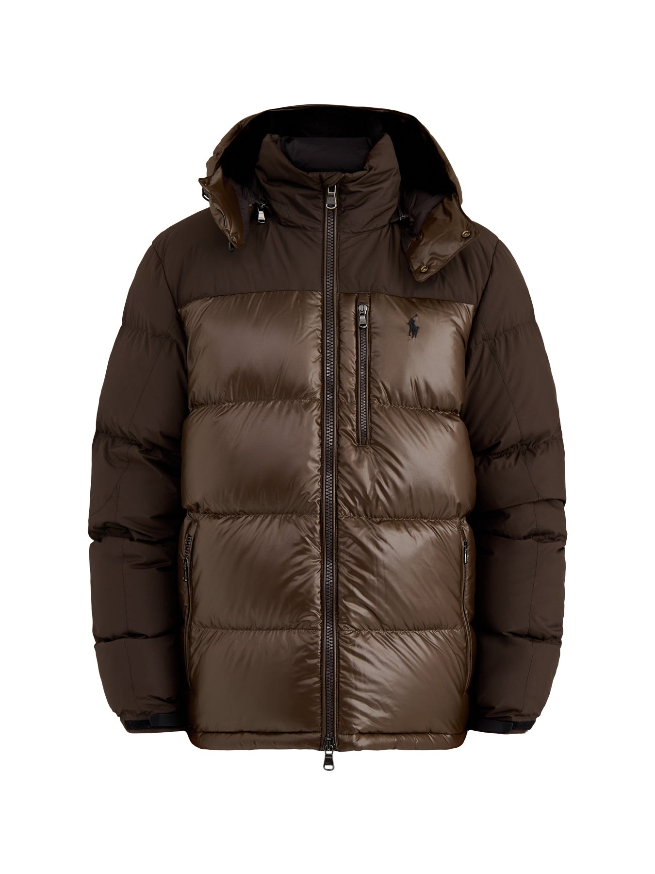 Gorham Gloss Puffer Jacket Brown