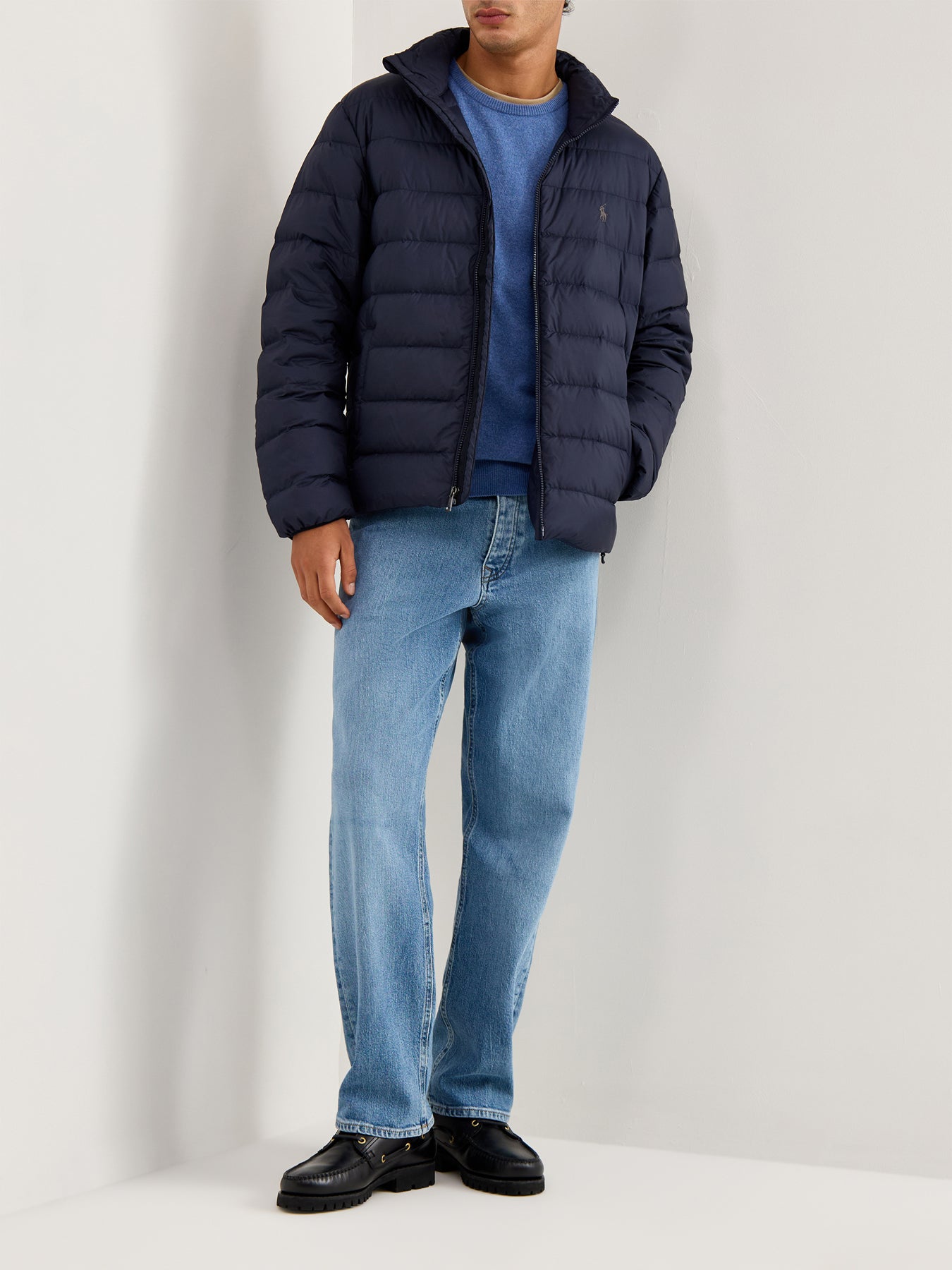 Colden Light Puffer Jacket Navy