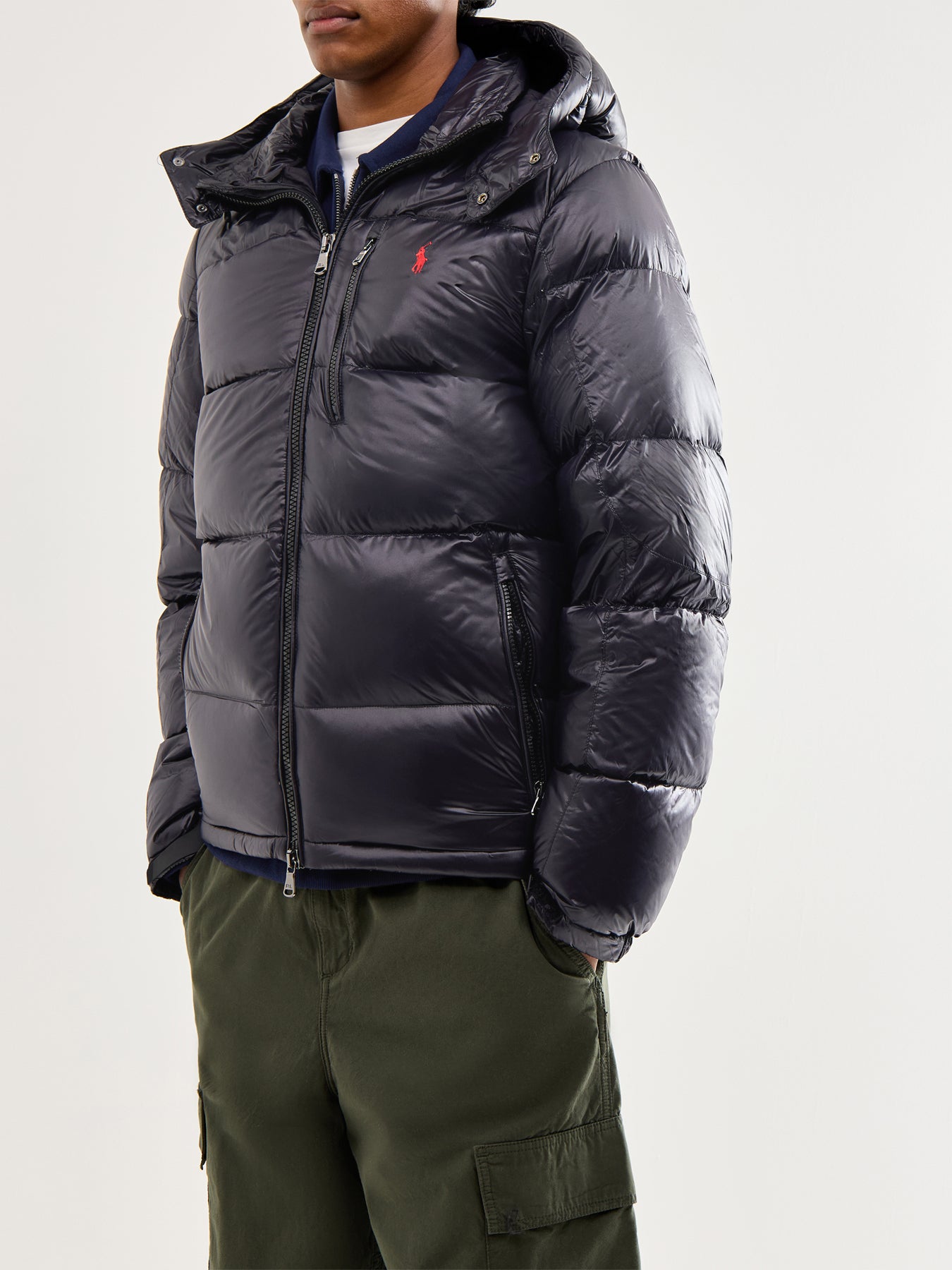 Gorham Gloss Puffer Jacket Black
