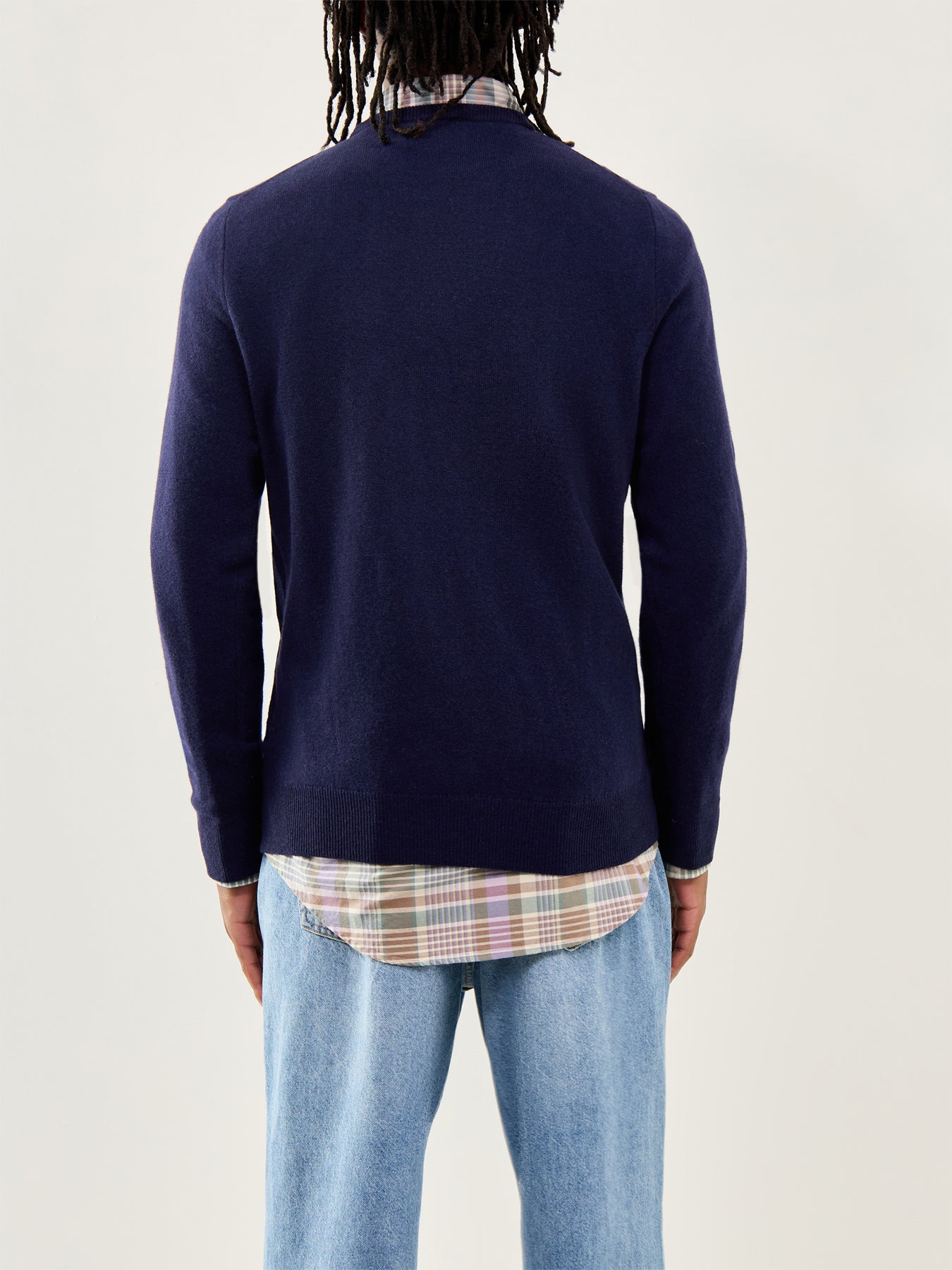 Merino Wool Jumper Hunter Navy
