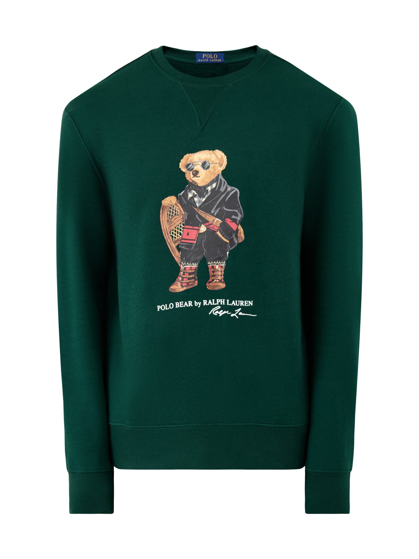 Holiday Bear Sweatshirt Green