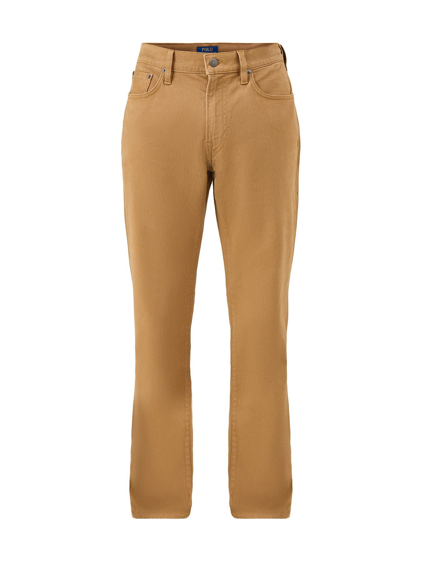Brushed Twill Five-Pocket Trousers Tan