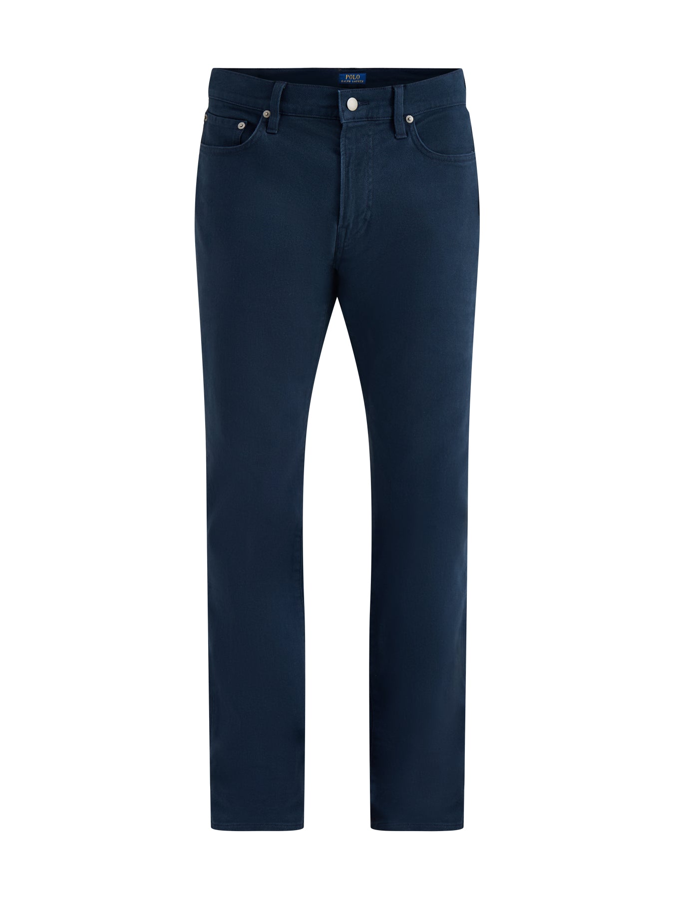 Brushed Twill 5-Pocket Trousers Navy