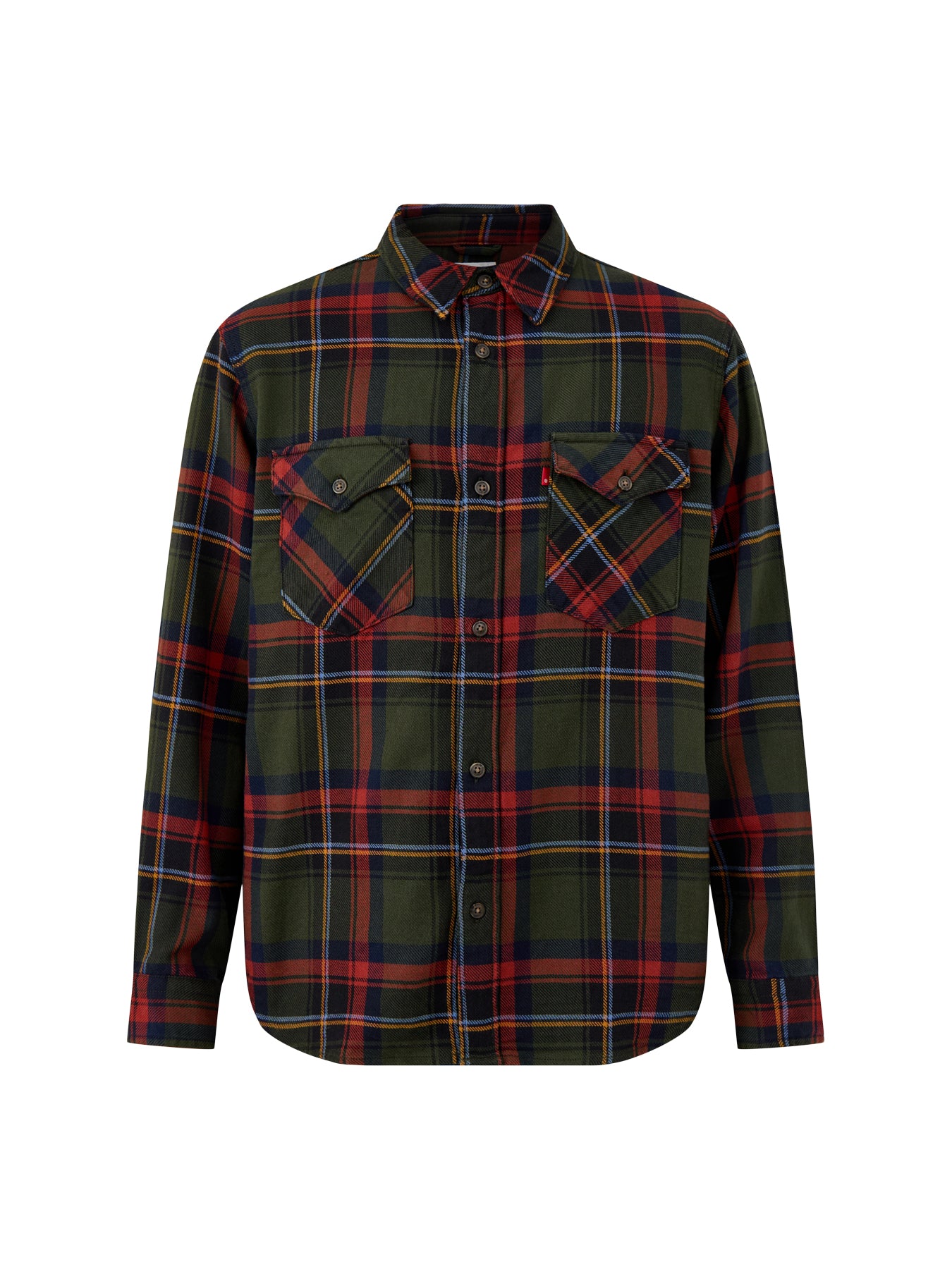 Relaxed Fit Western Check Shirt Herman Plaid Duff