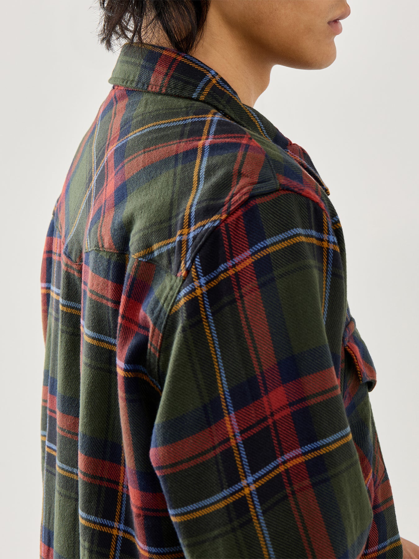Relaxed Fit Western Check Shirt Herman Plaid Duff