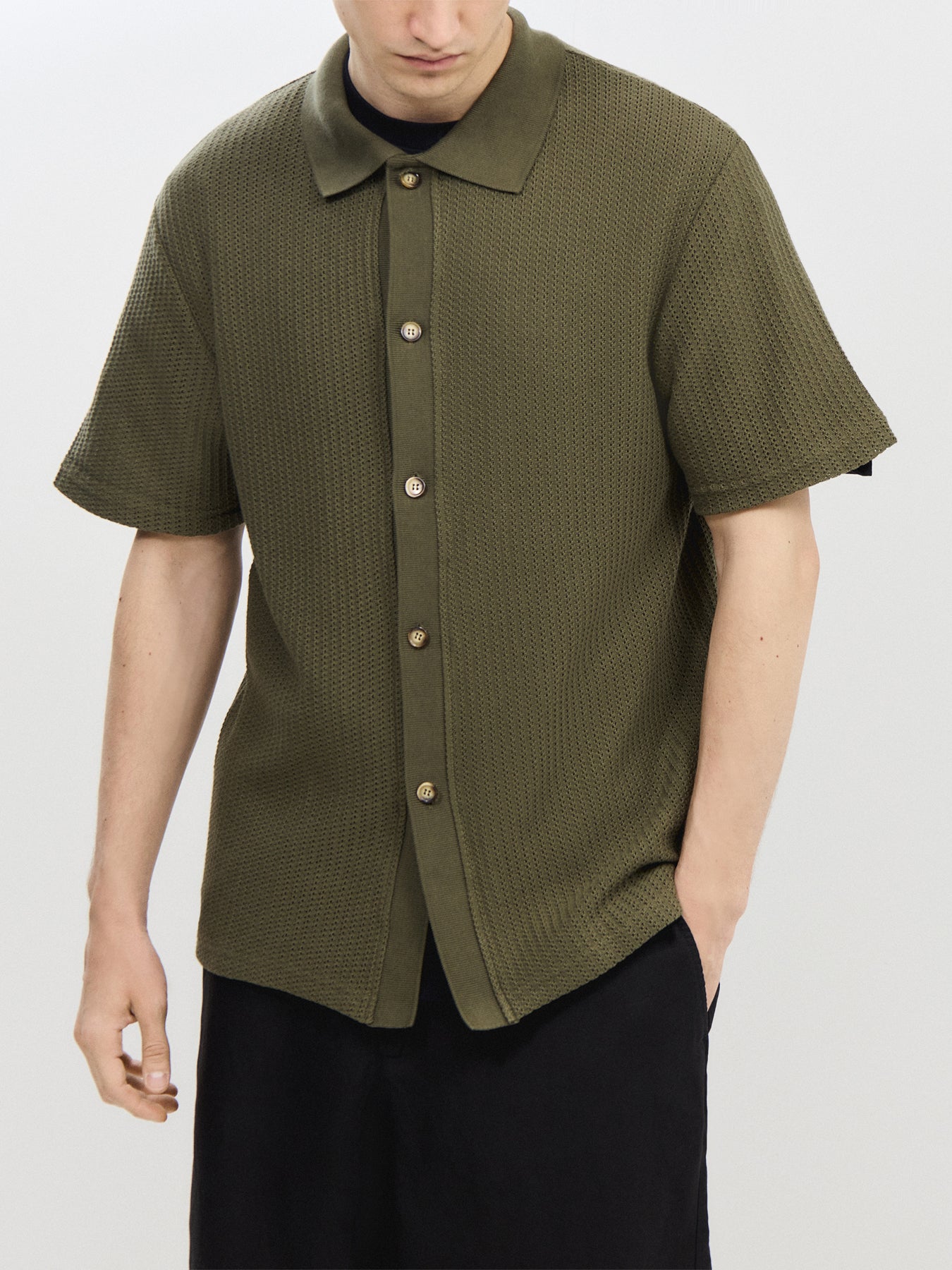 Axel SS Knitted Shirt