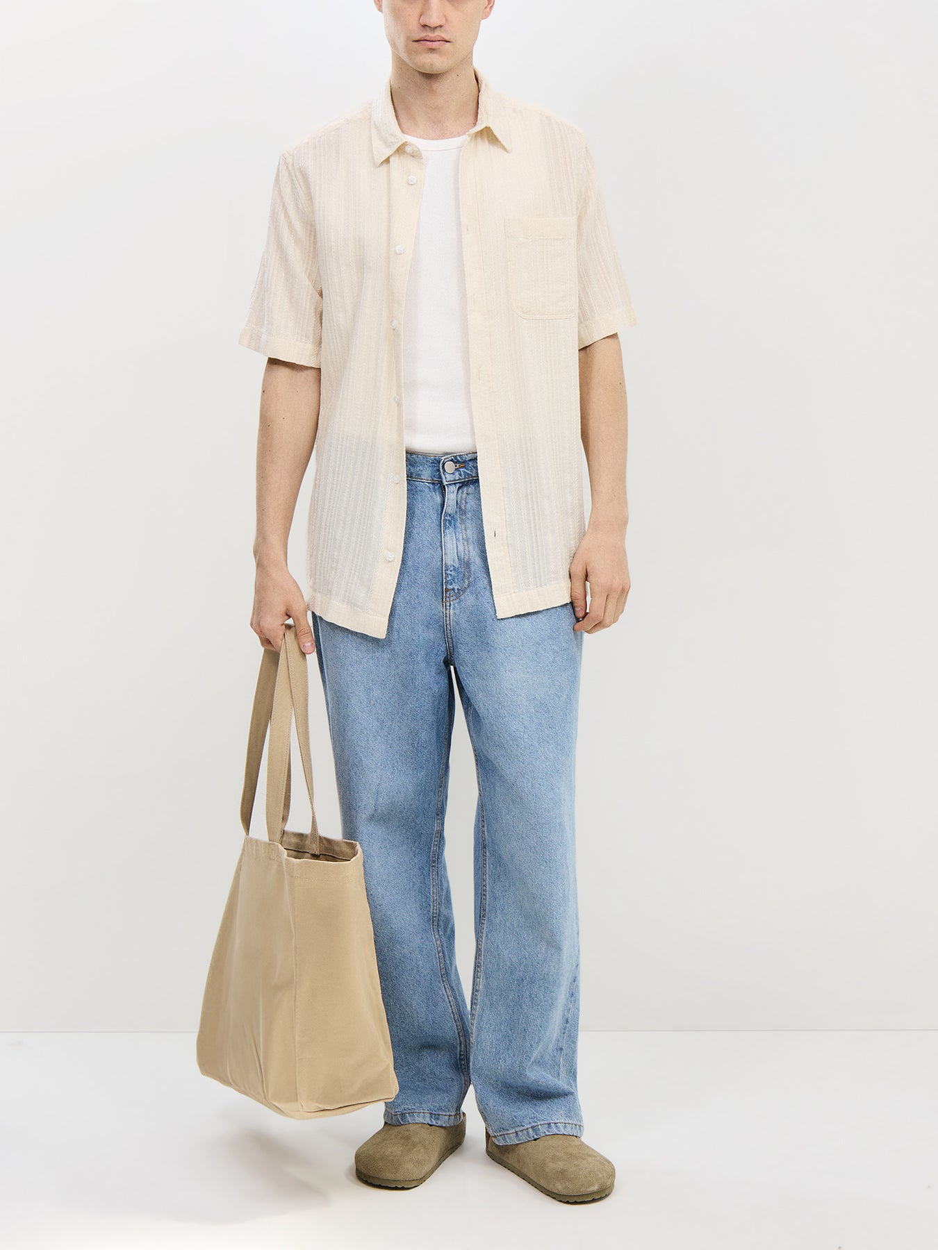 Charlie Stripe Structure SS Shirt 2.0