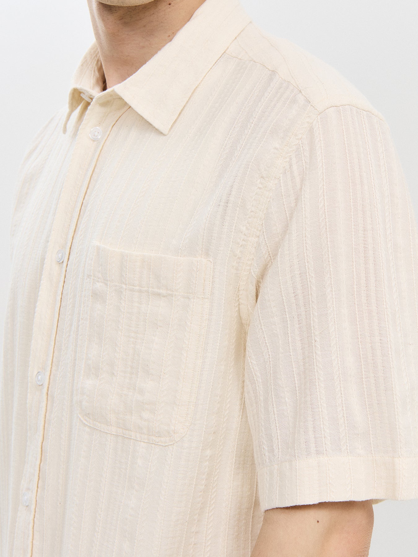 Charlie Stripe Structure SS Shirt 2.0