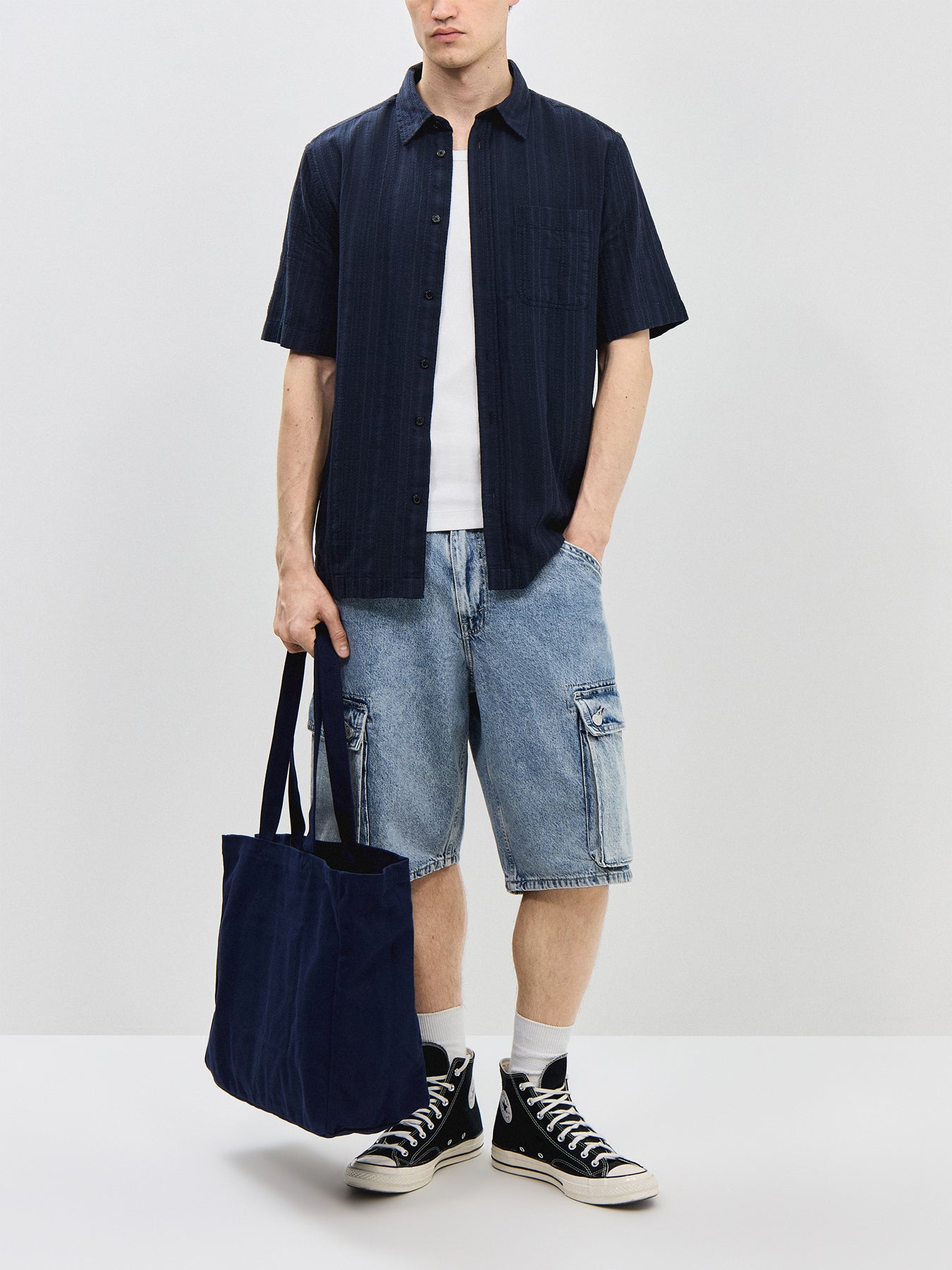 Charlie Stripe Structure SS Shirt 2.0