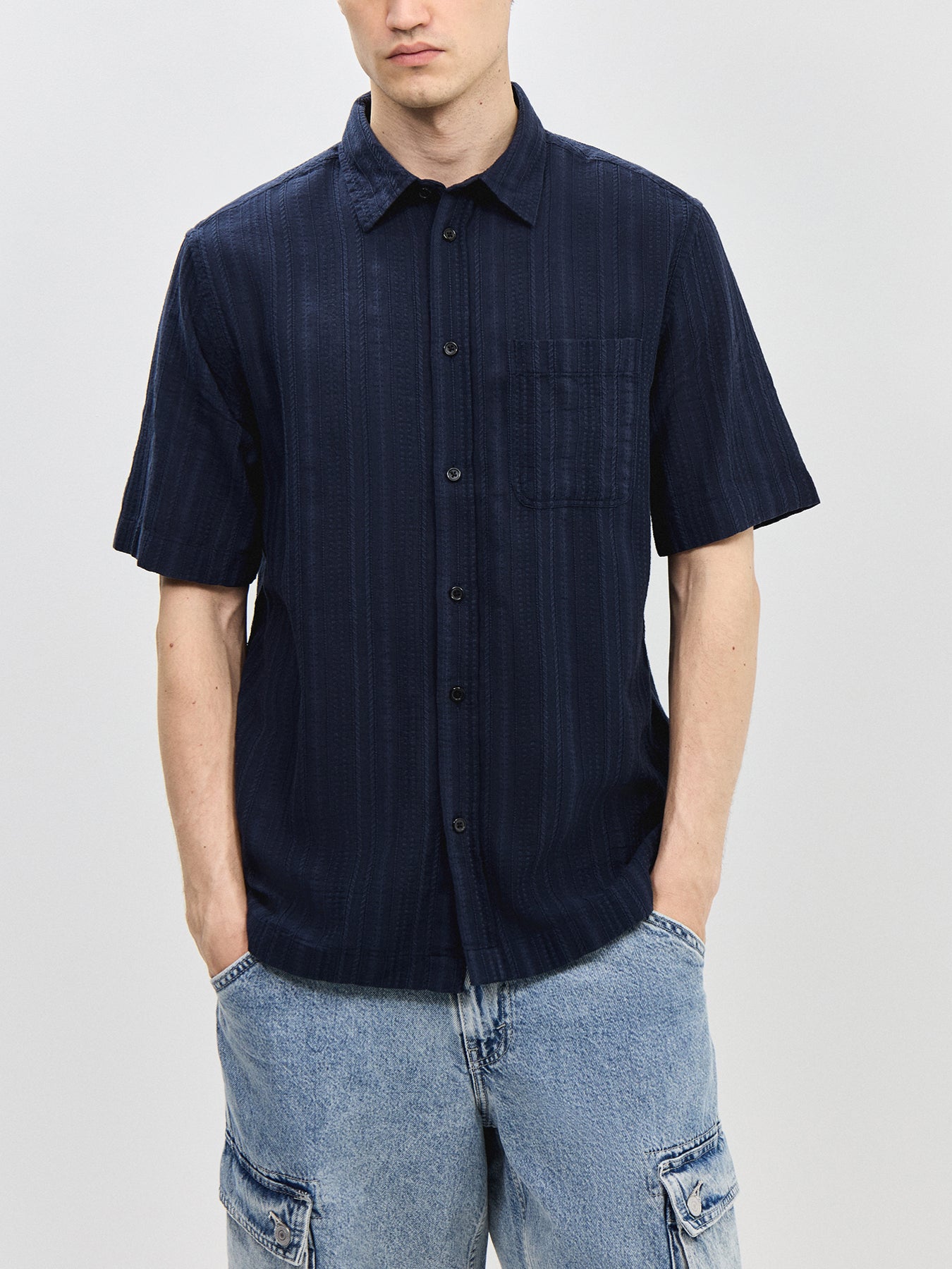 Charlie Stripe Structure SS Shirt 2.0