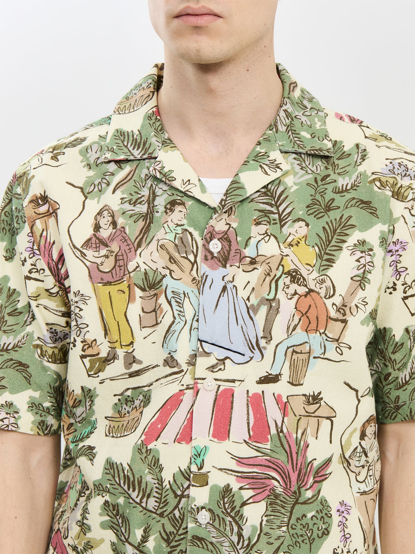 Lukas AOP Dancing SS Shirt
