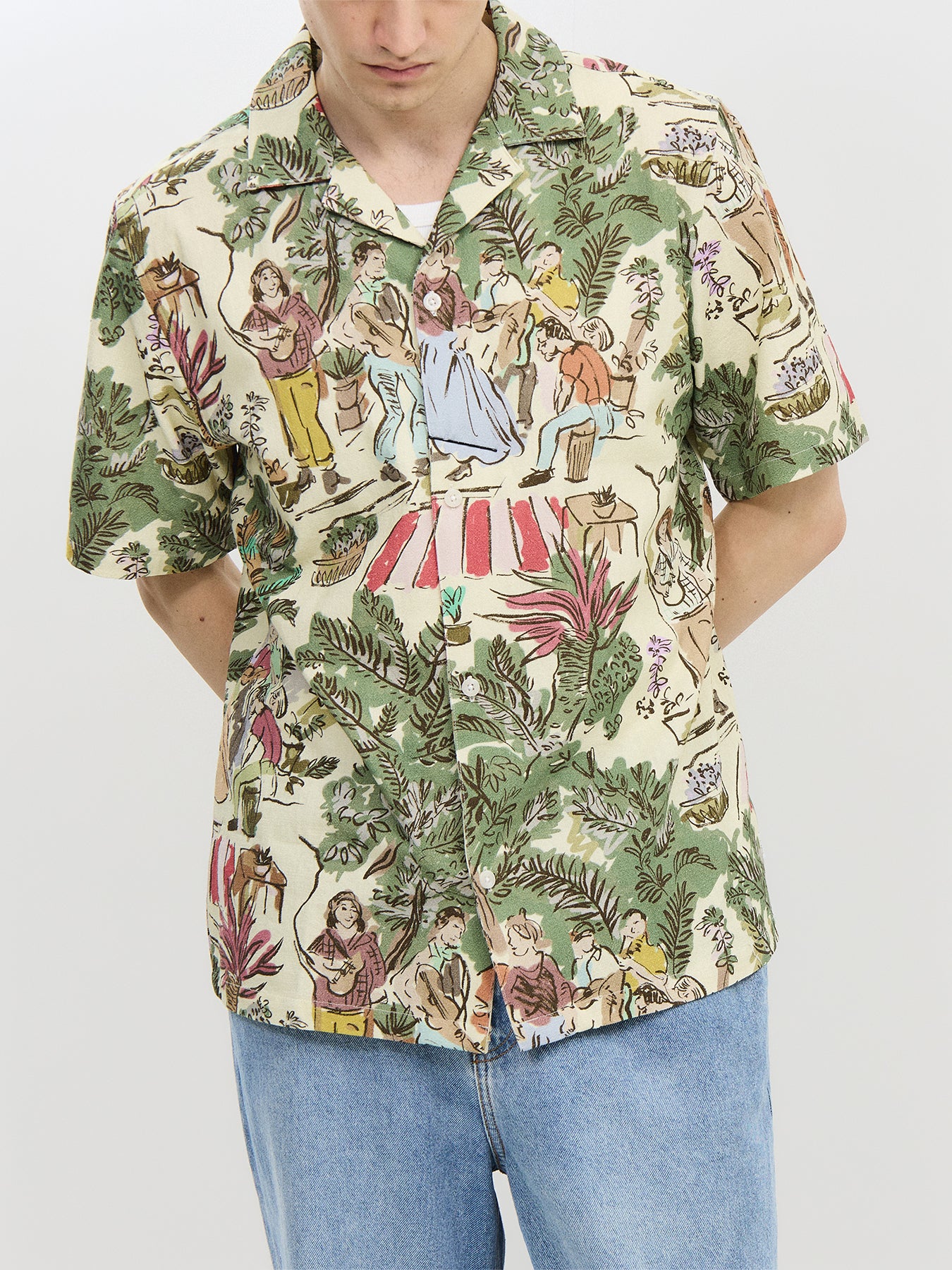 Lukas AOP Dancing SS Shirt