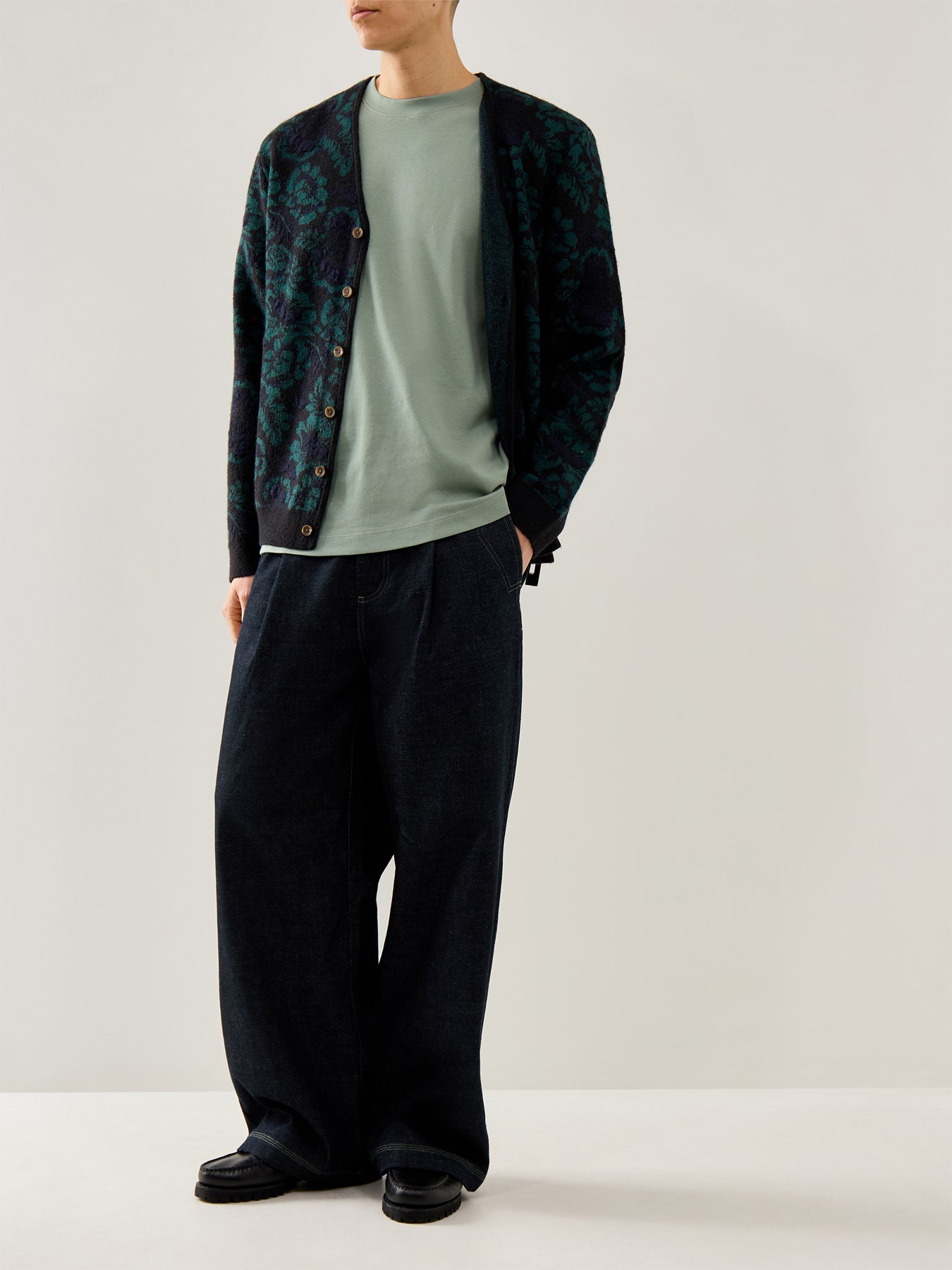 Urban Edge O-Neck T-Shirt Green