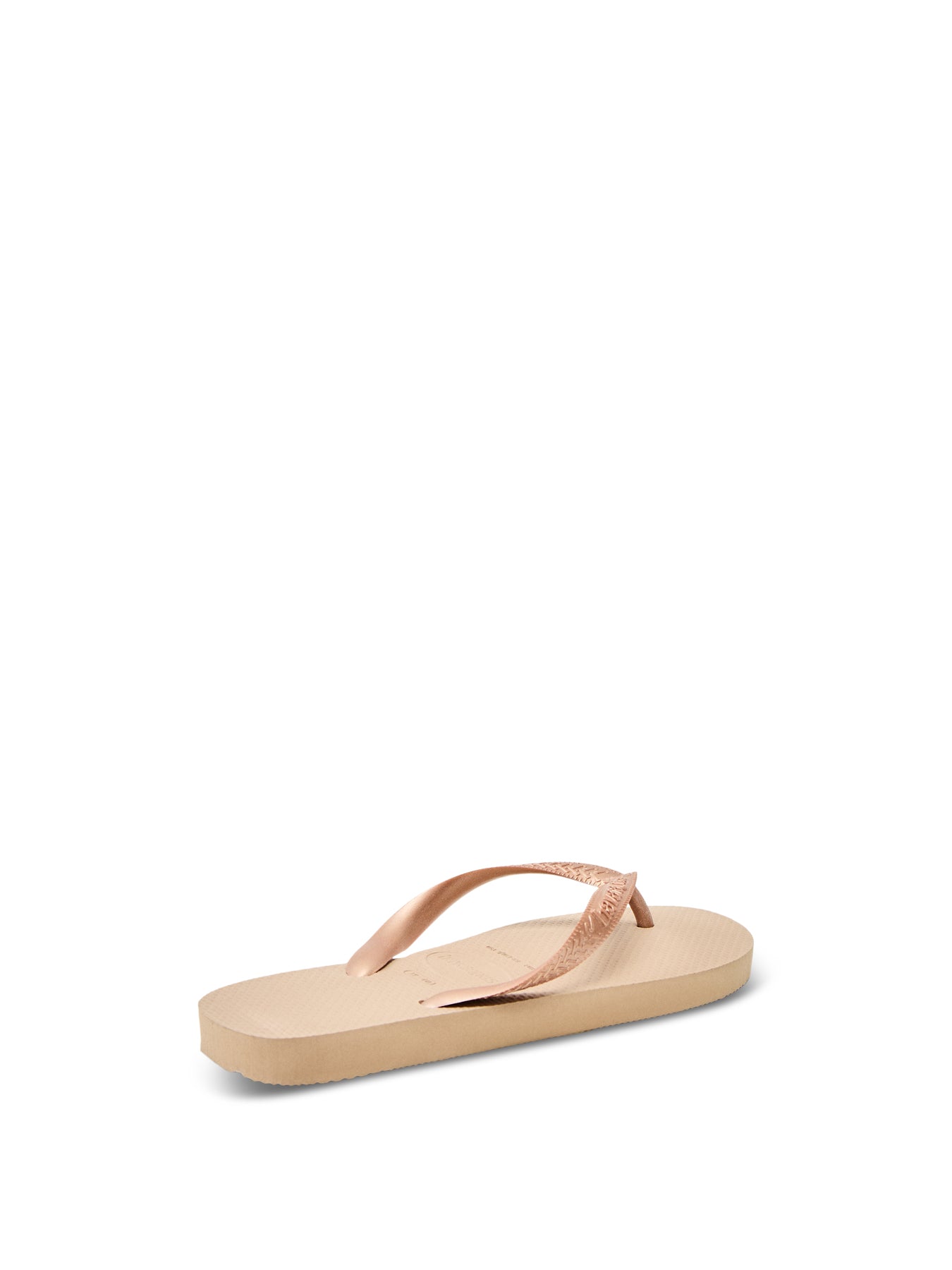 Top Tiras Rose Gold Sandal