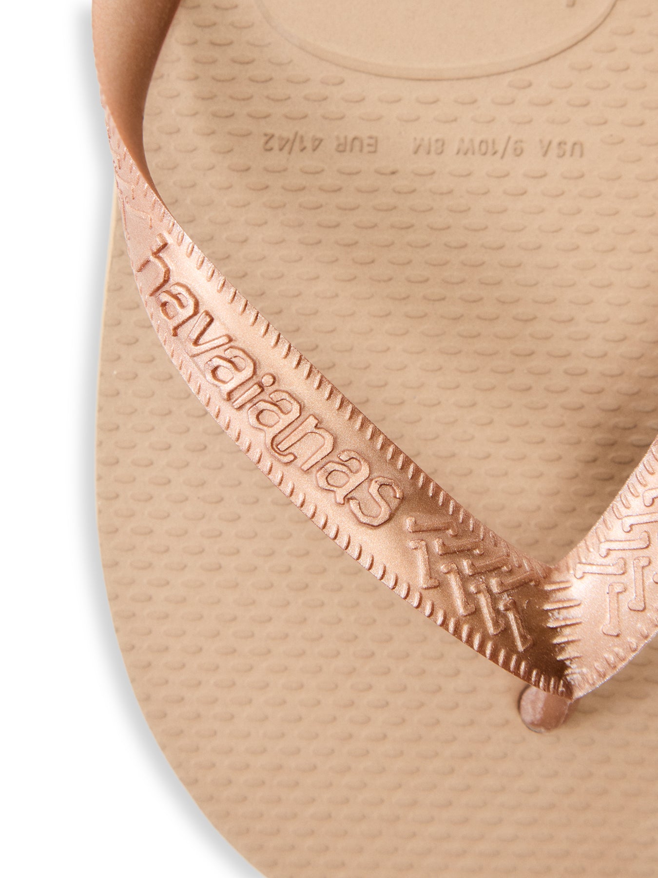 Top Tiras Rose Gold Sandal