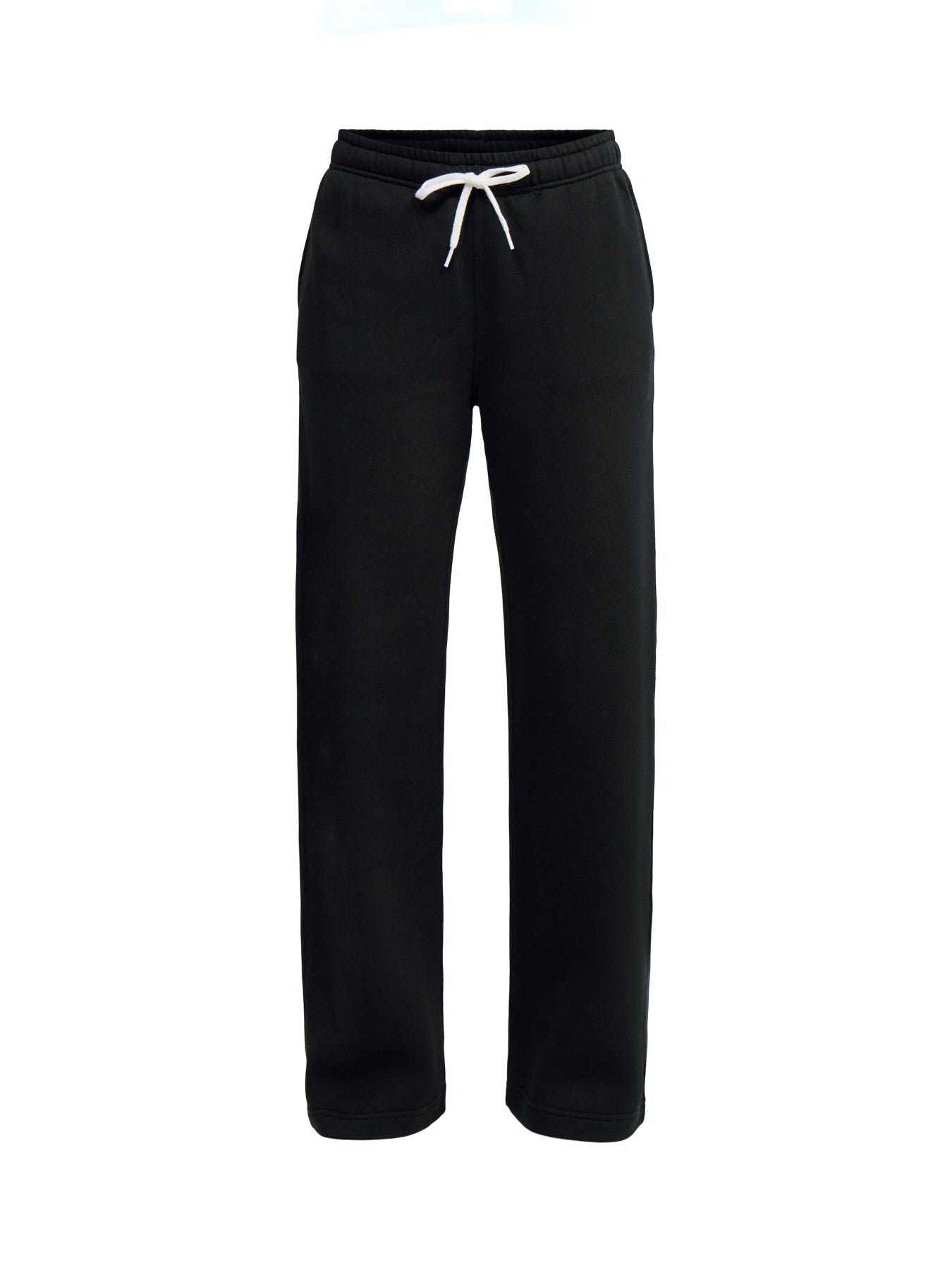 Knit Open Bottom Sweatpant Pants