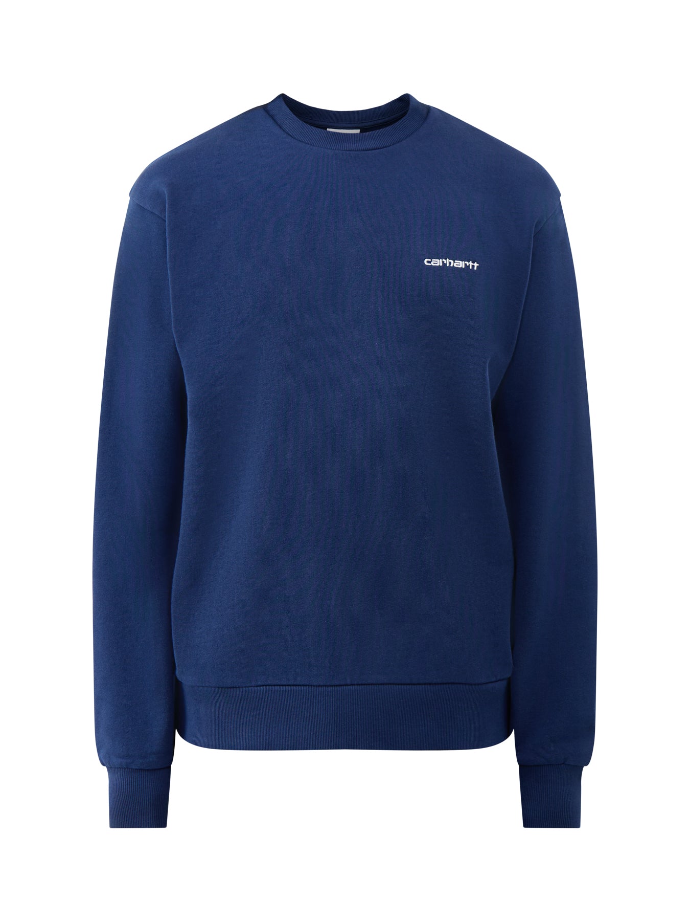 Script Embroidery Sweat Jupiter White