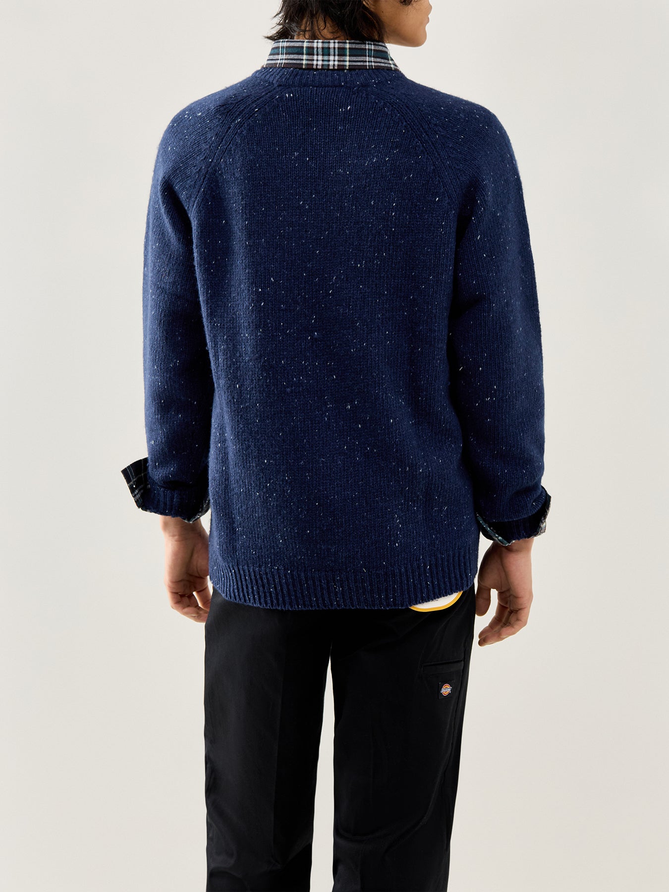 Anglistic Wool Sweater Grey