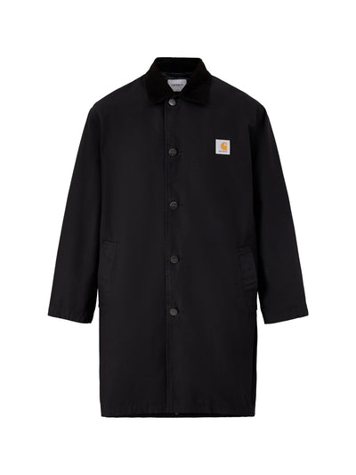 Webster Cotton Coat Black