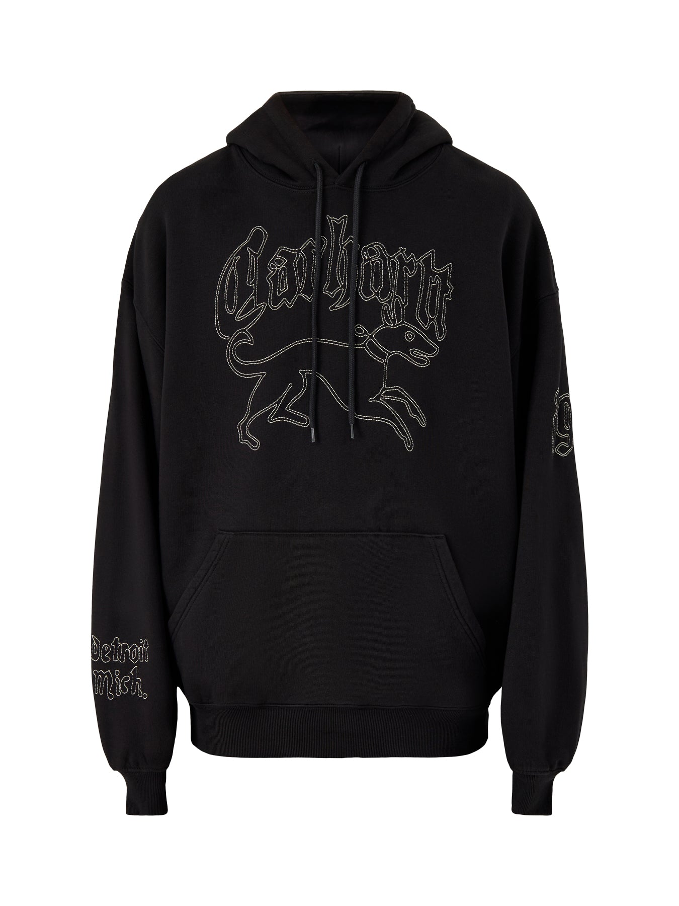 Hooded Hackwork Sweatshirt