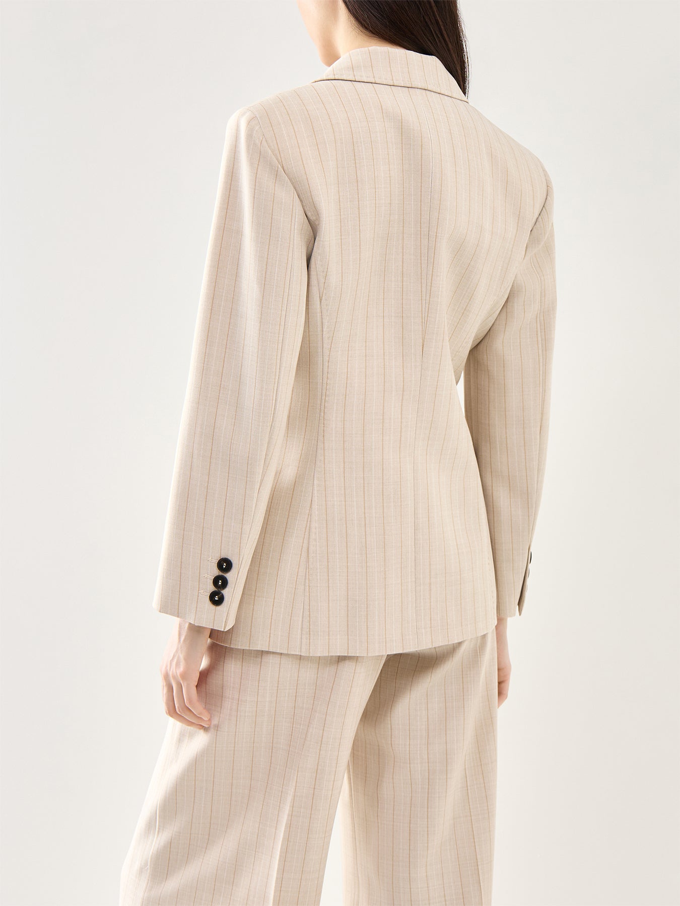 Marella Facile Pinstriped Blazer