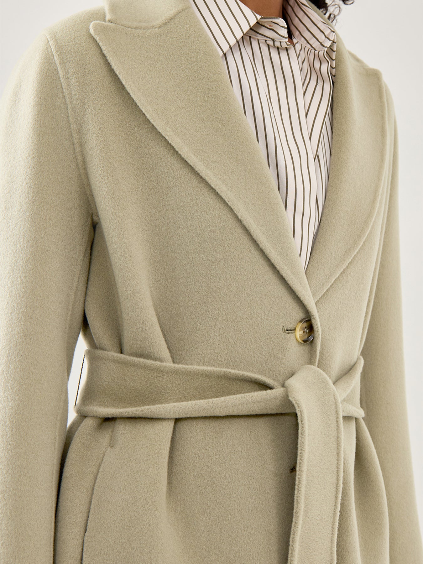 Marella Polka Double Face Single Breasted Coat