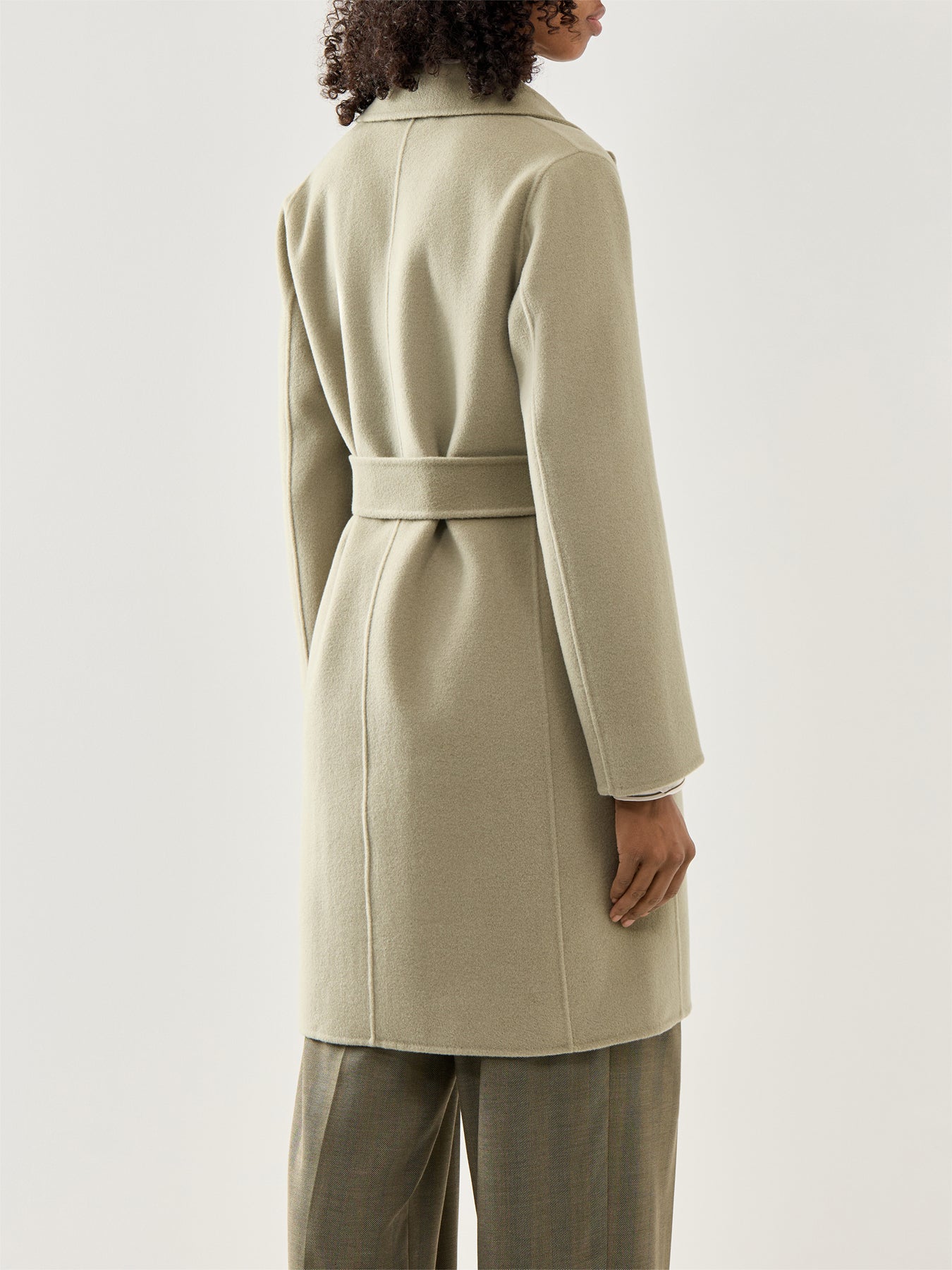 Marella Polka Double Face Single Breasted Coat