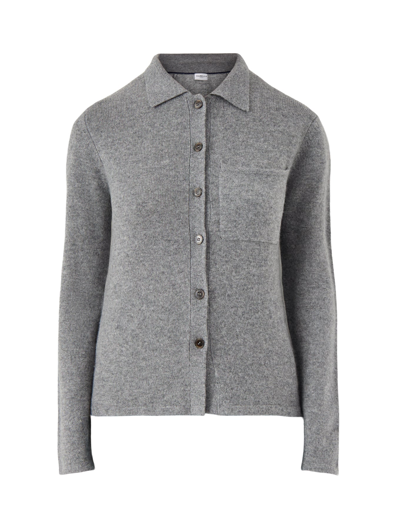 Sport Quero Polo Button Down Knitwear Grey
