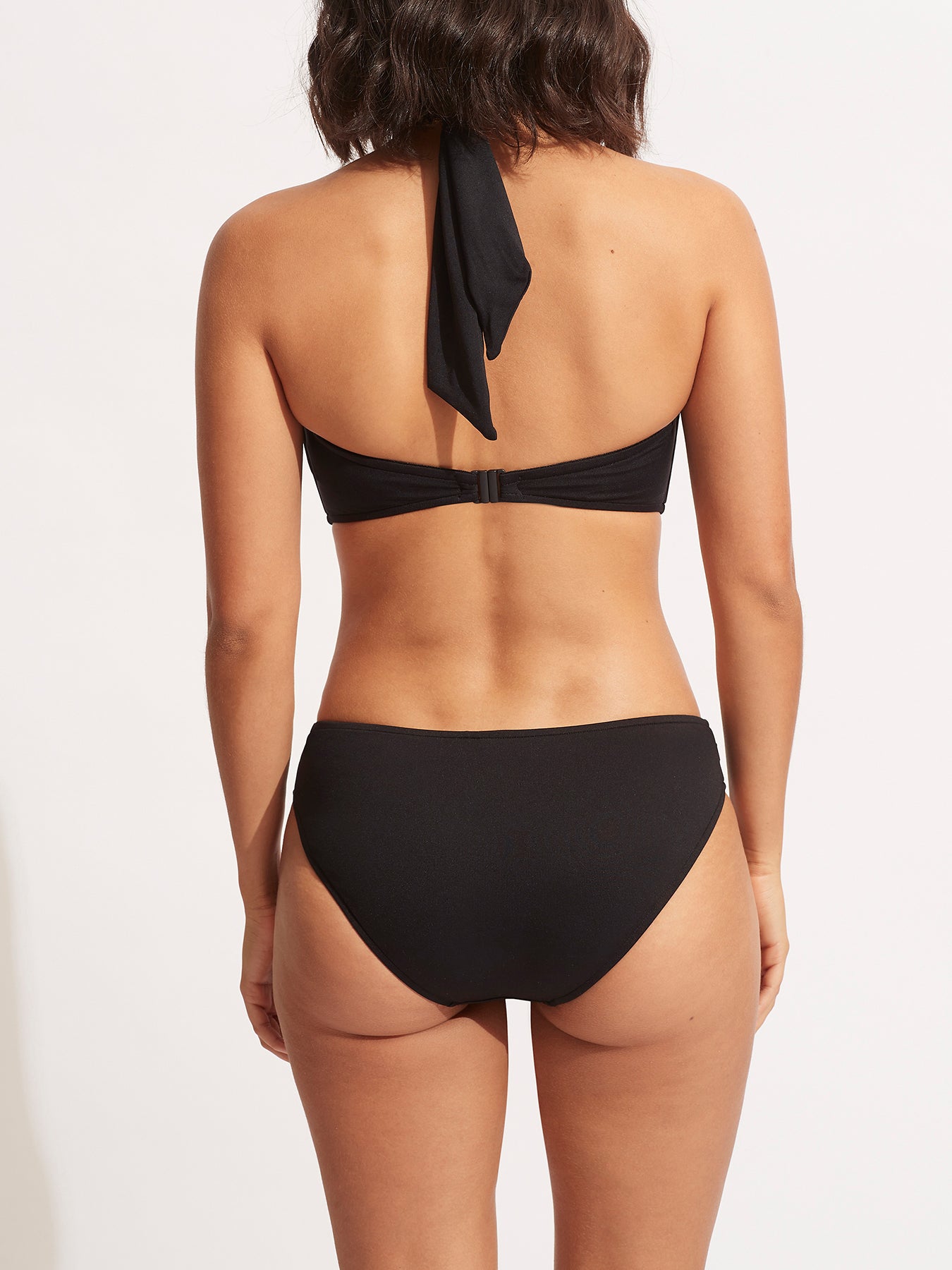 Collective Twist Band Mini Hipster Pant