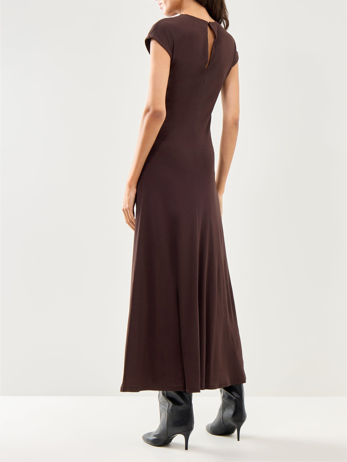 Marella Sport Serra Jersey Maxi Dress With Ruched Details