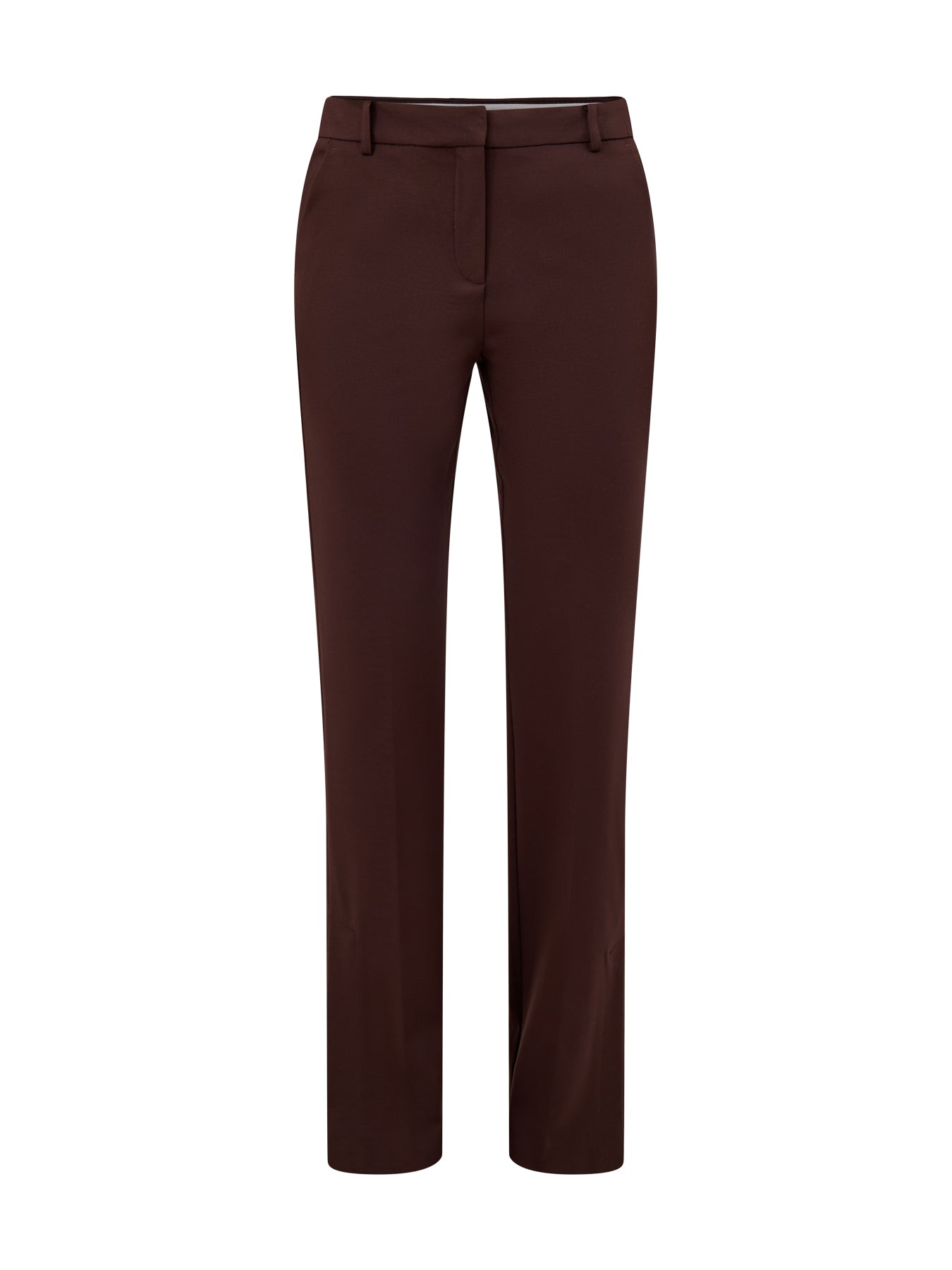 Artur Straight Leg Smart Casual Brown Trouser