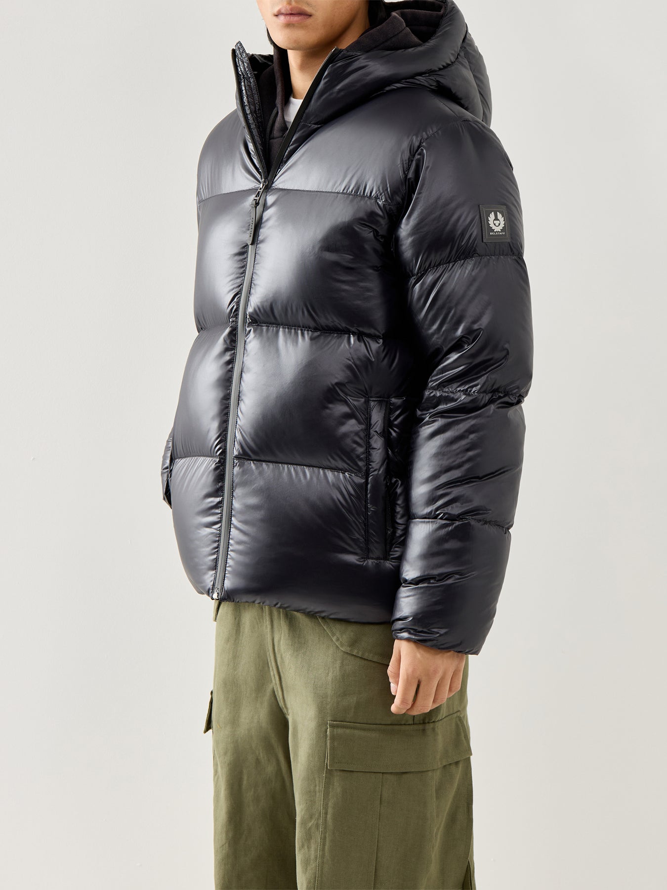 Resolve GloShort Sleeves Puffer Jacket Black