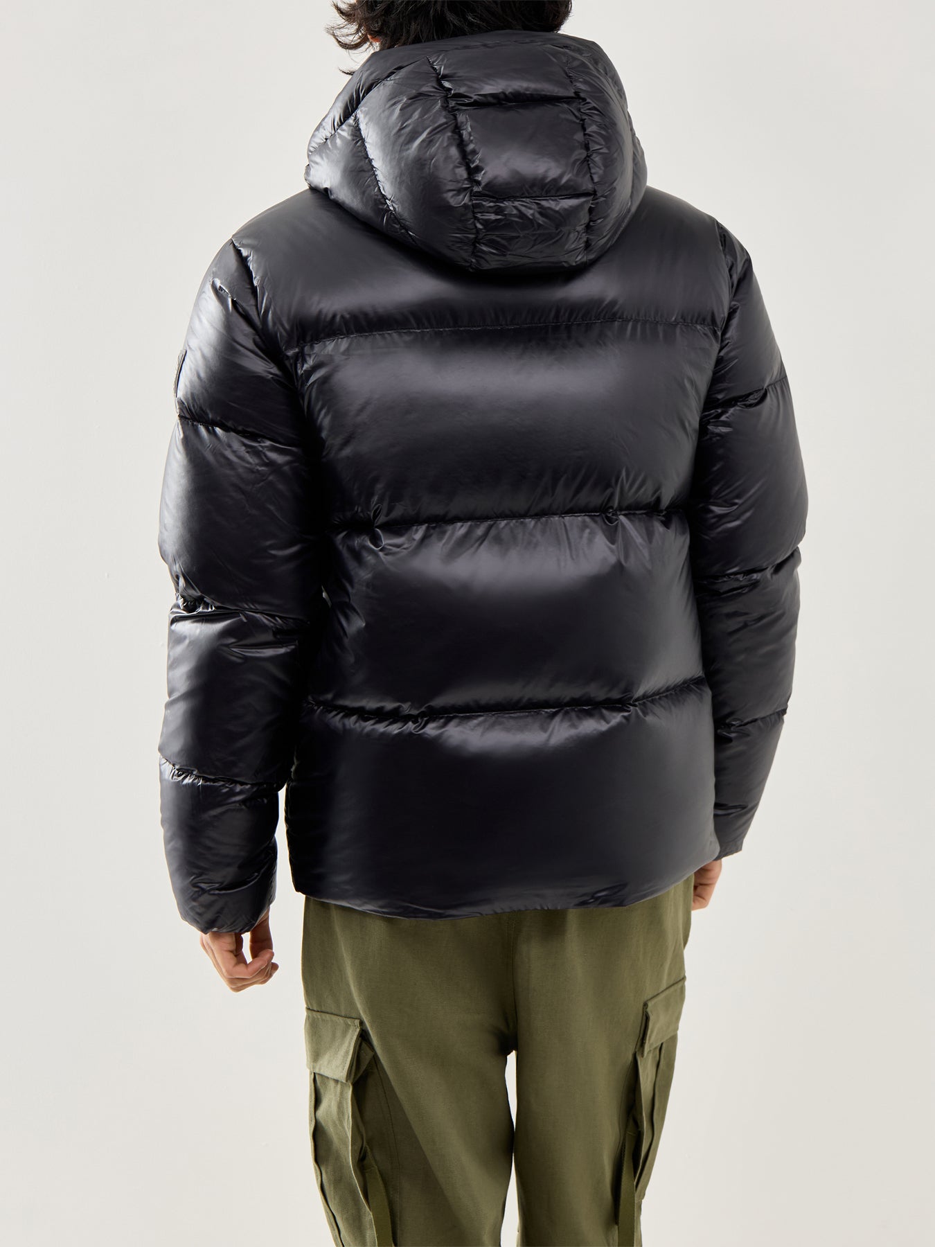 Resolve GloShort Sleeves Puffer Jacket Black