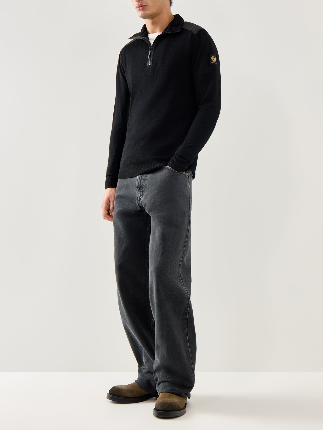 Kilmington 1/4 Zip Wool Jumper