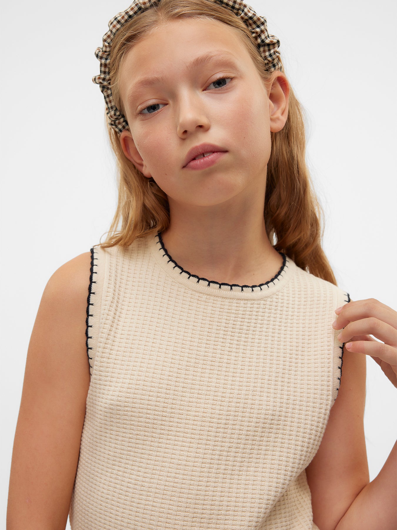 Aruba Sleeveless Top White