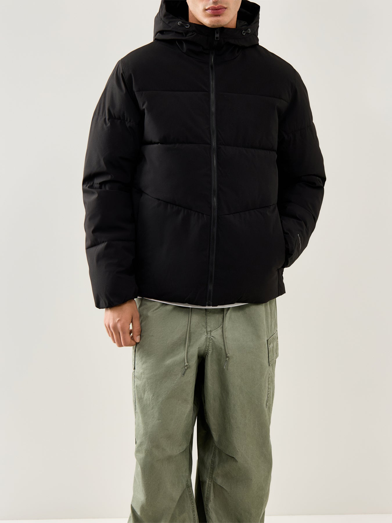 Global Puffer Jacket Black