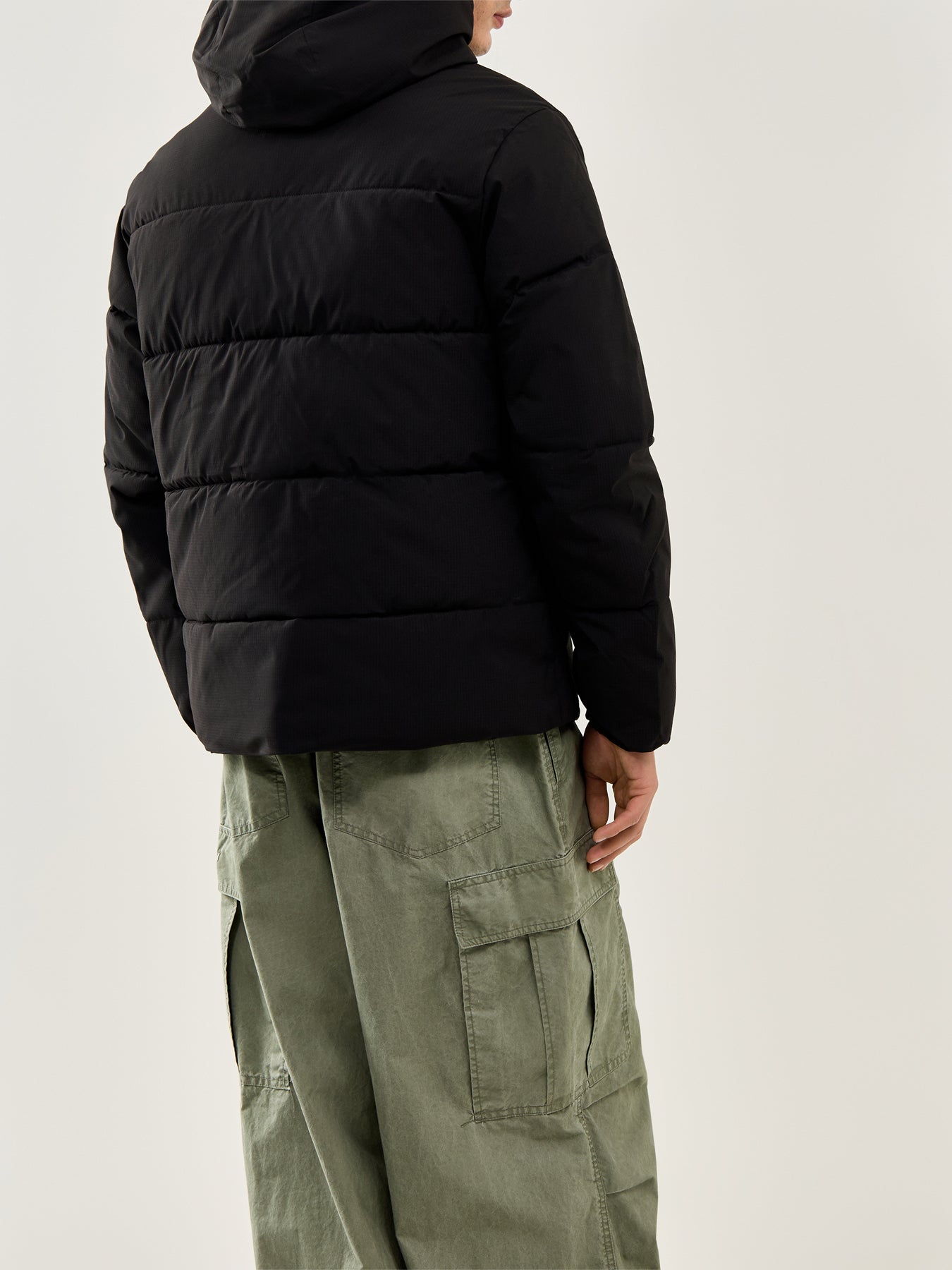 Global Puffer Jacket Black