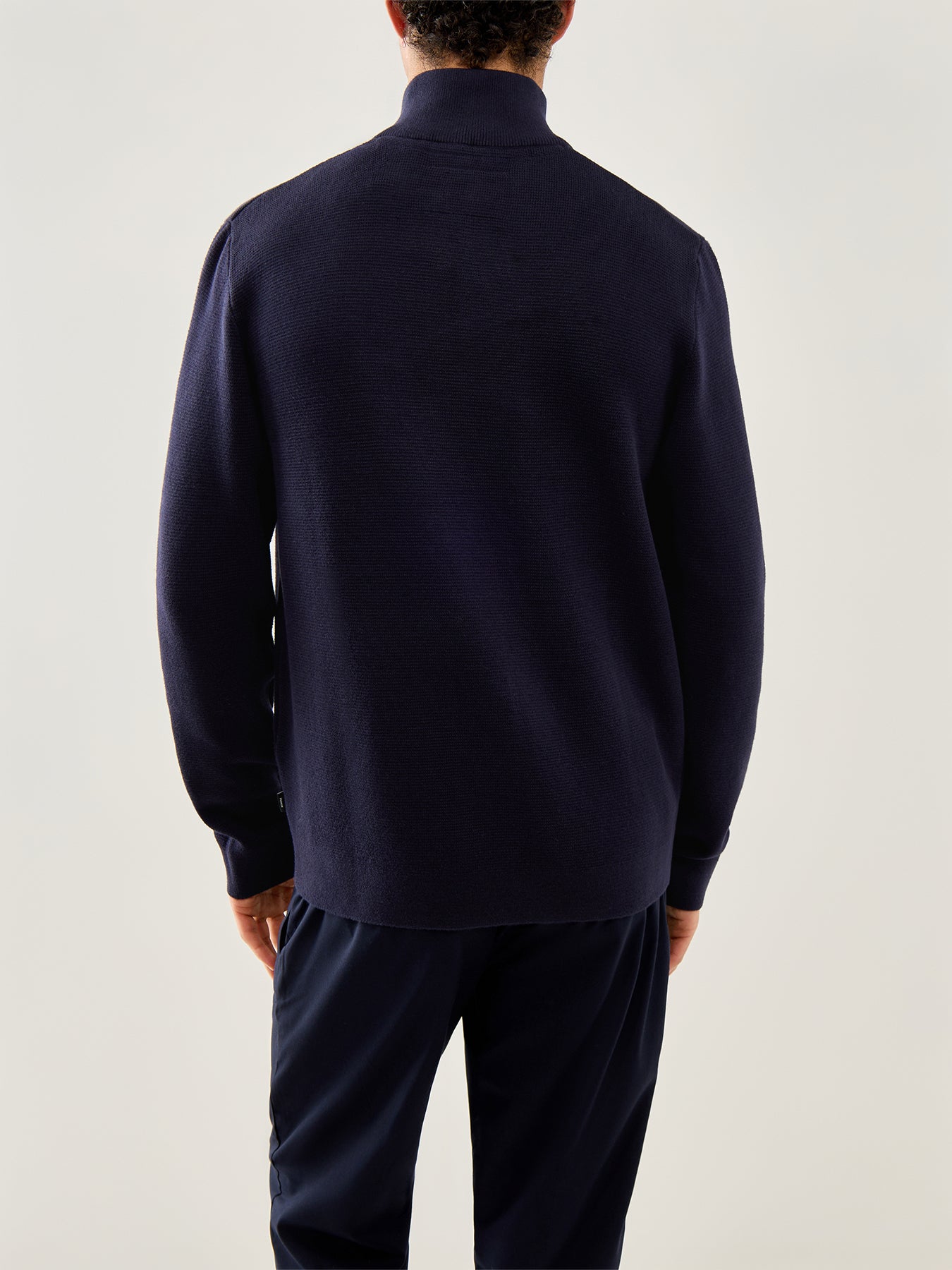 Milano Stitch Half Zip Knit