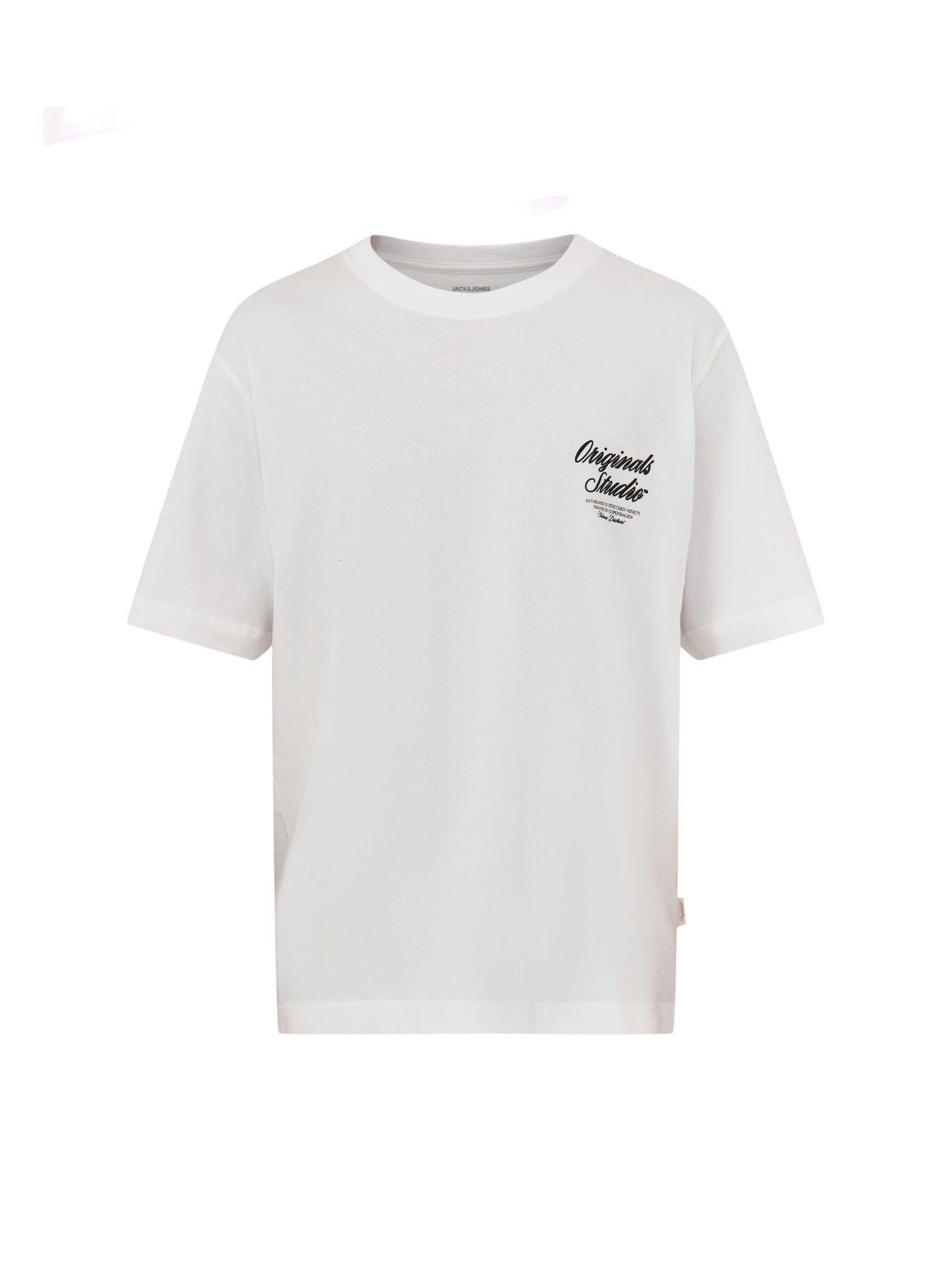 Typo Crew Neck T-Shirt White