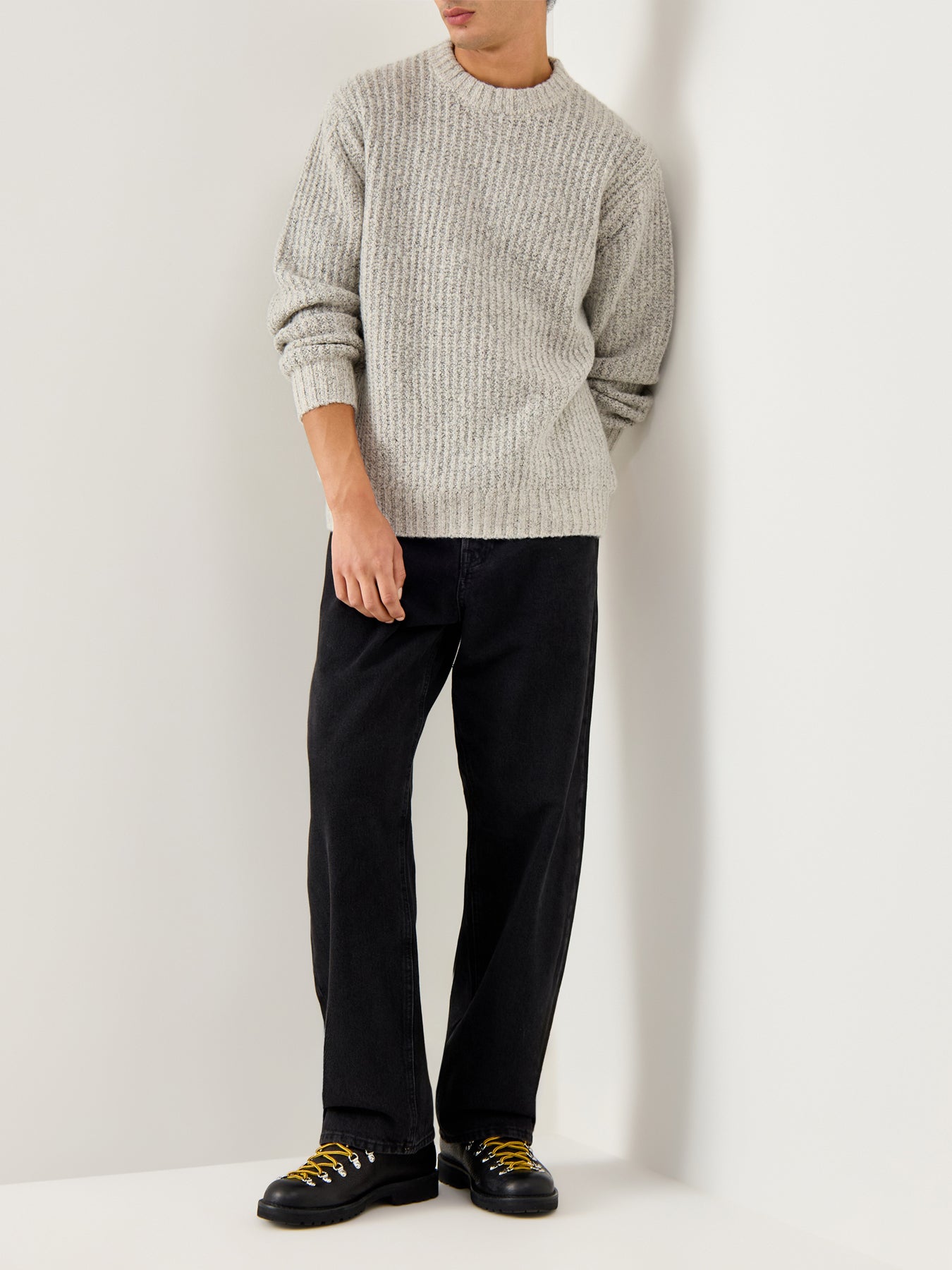 Bowery Knit Crew Neck Sea Salt