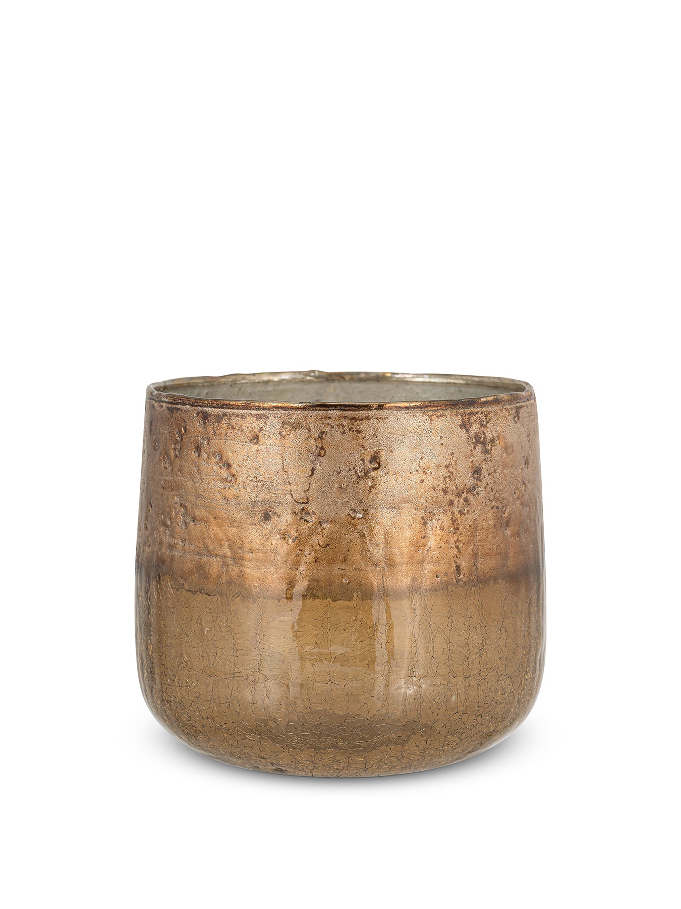 Konara Tealight Holder Large Orange