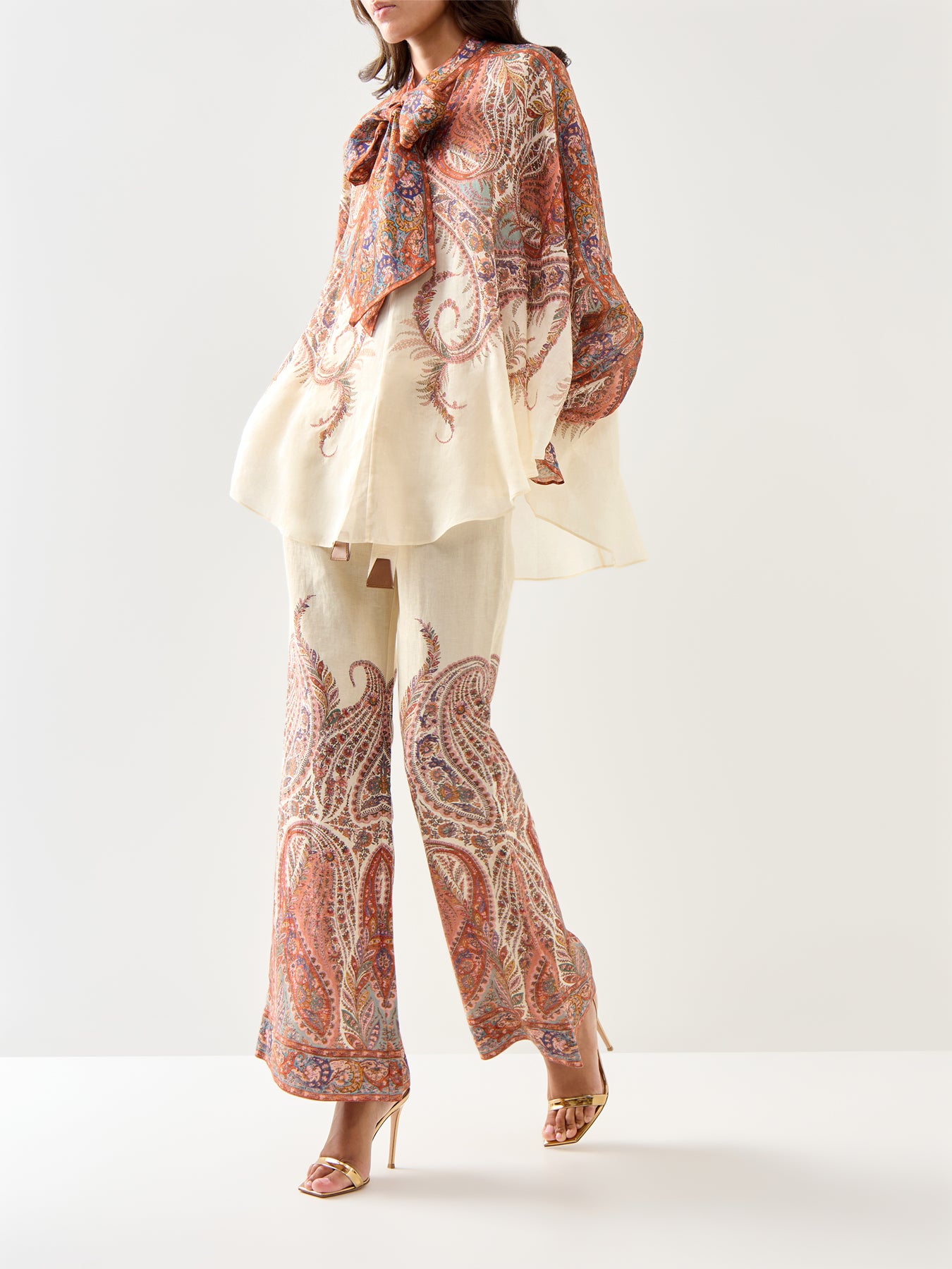 Rhiannon Tie Neck Blouse