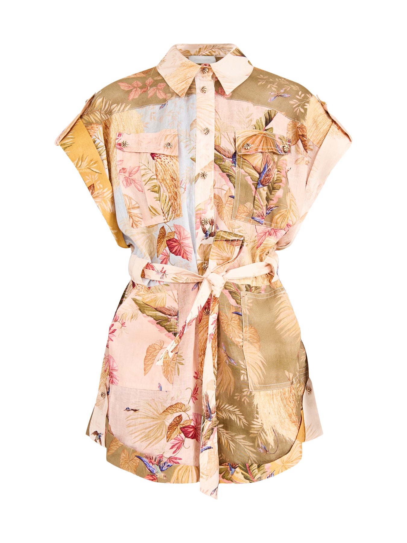 Ascension Cuffed Playsuit